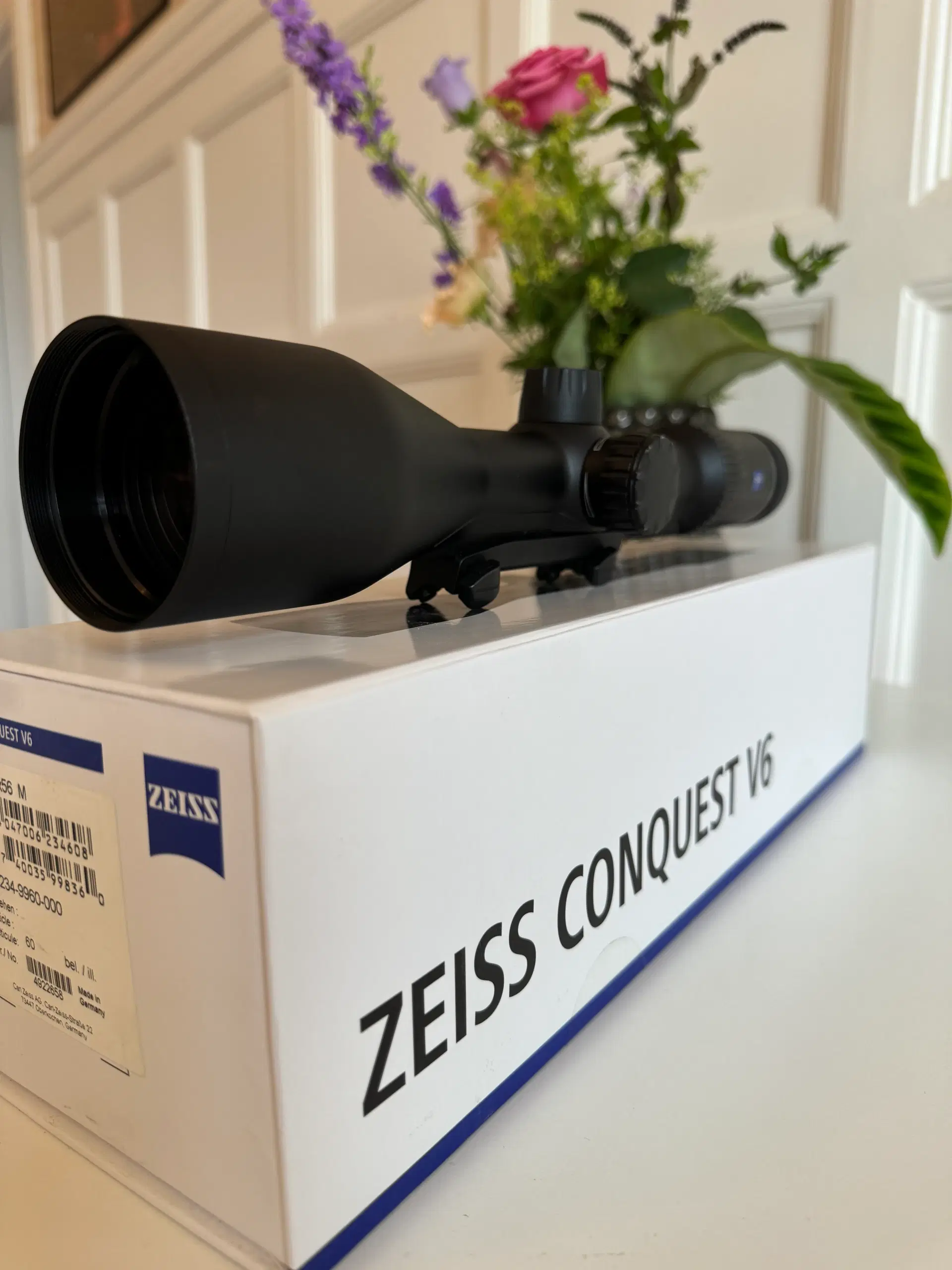 Zeiss Conquest V6 25-15x56 til skinne