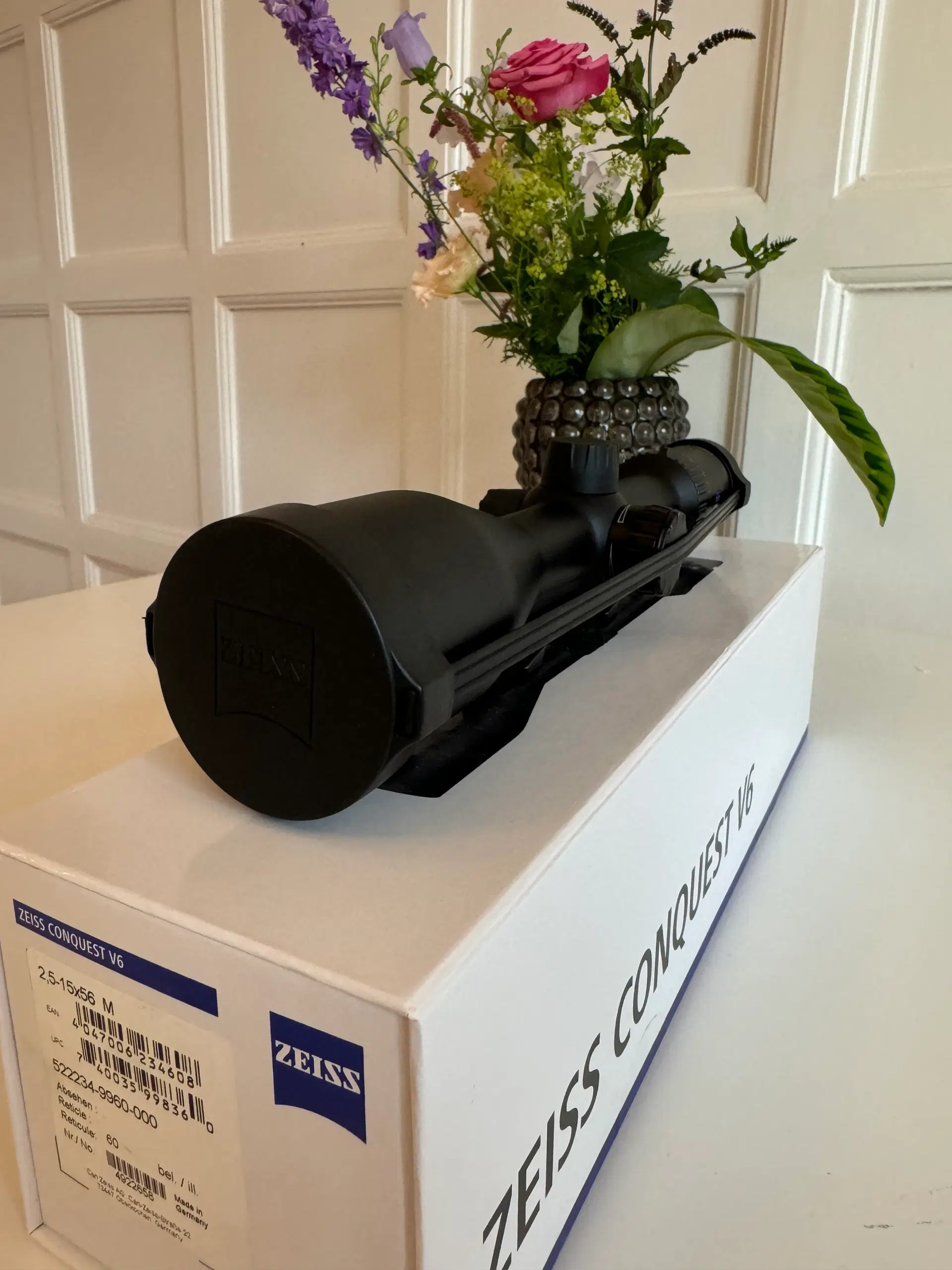 Zeiss Conquest V6 25-15x56 til skinne