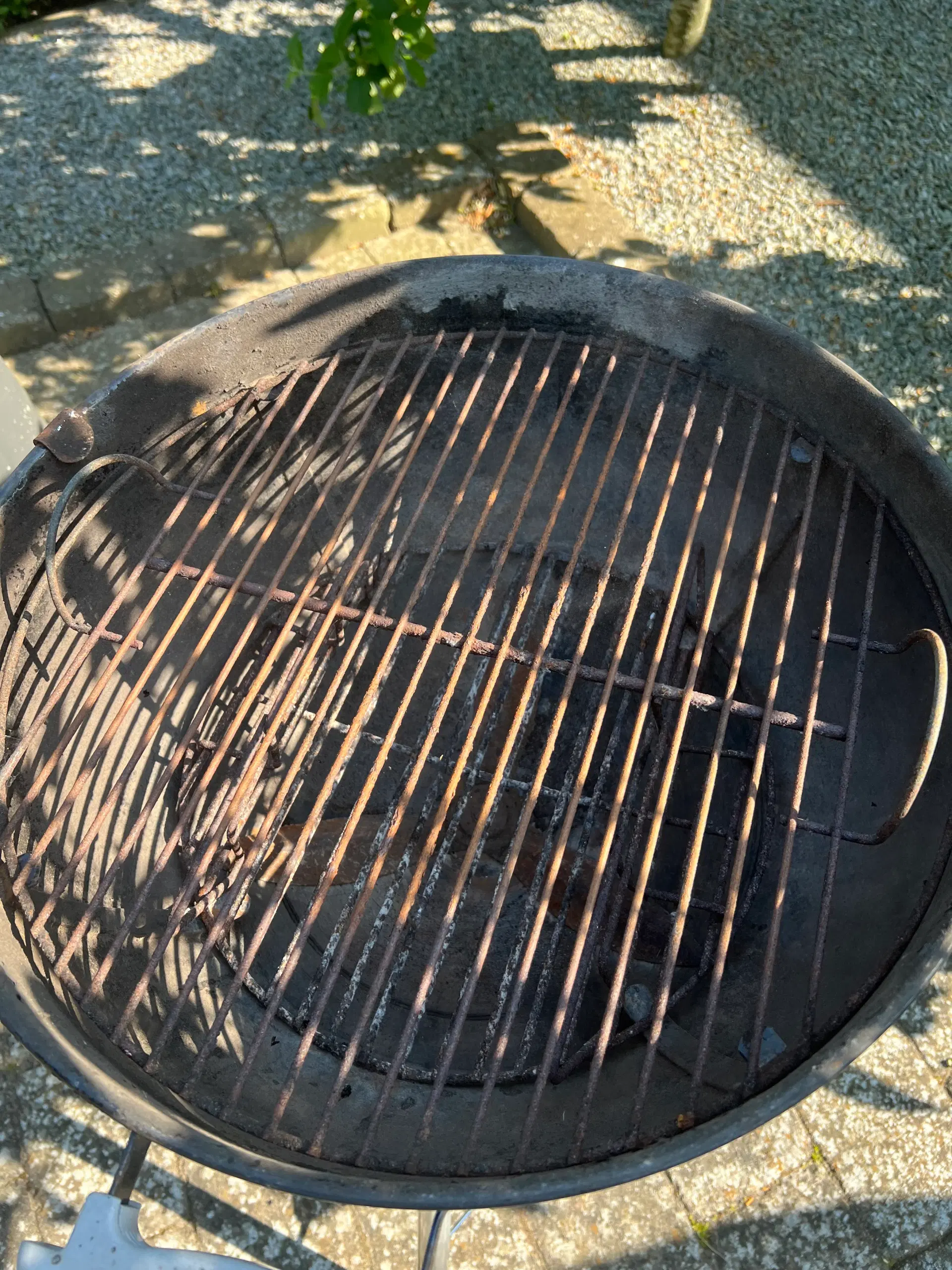 Weber ø47 silver grill