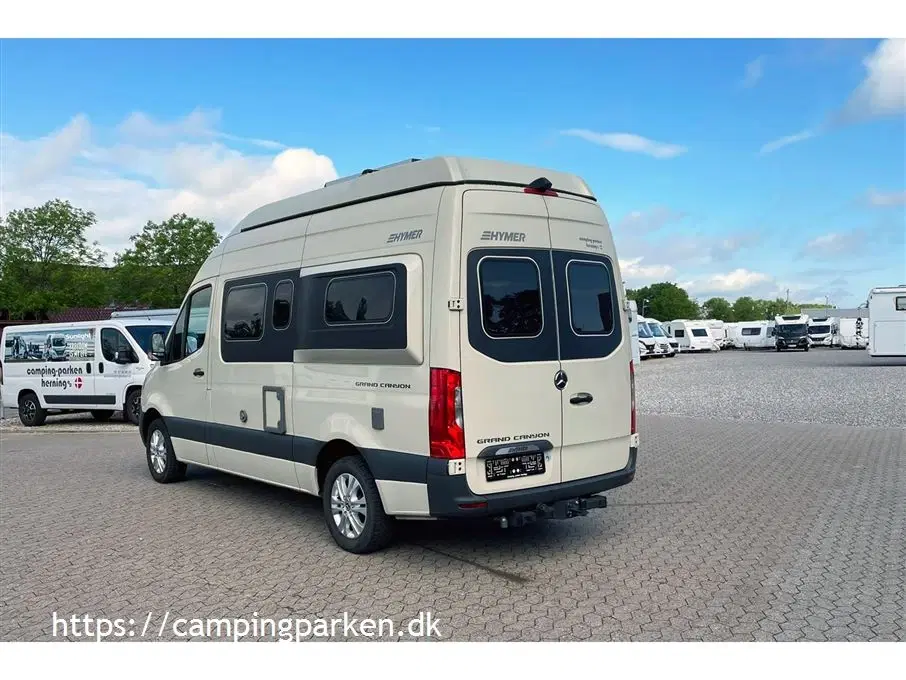 2021 - Hymer Grand Canyon S   Hymer Grand Canyon S byder på køreoplevelse 4 sovepladser under 6 meter