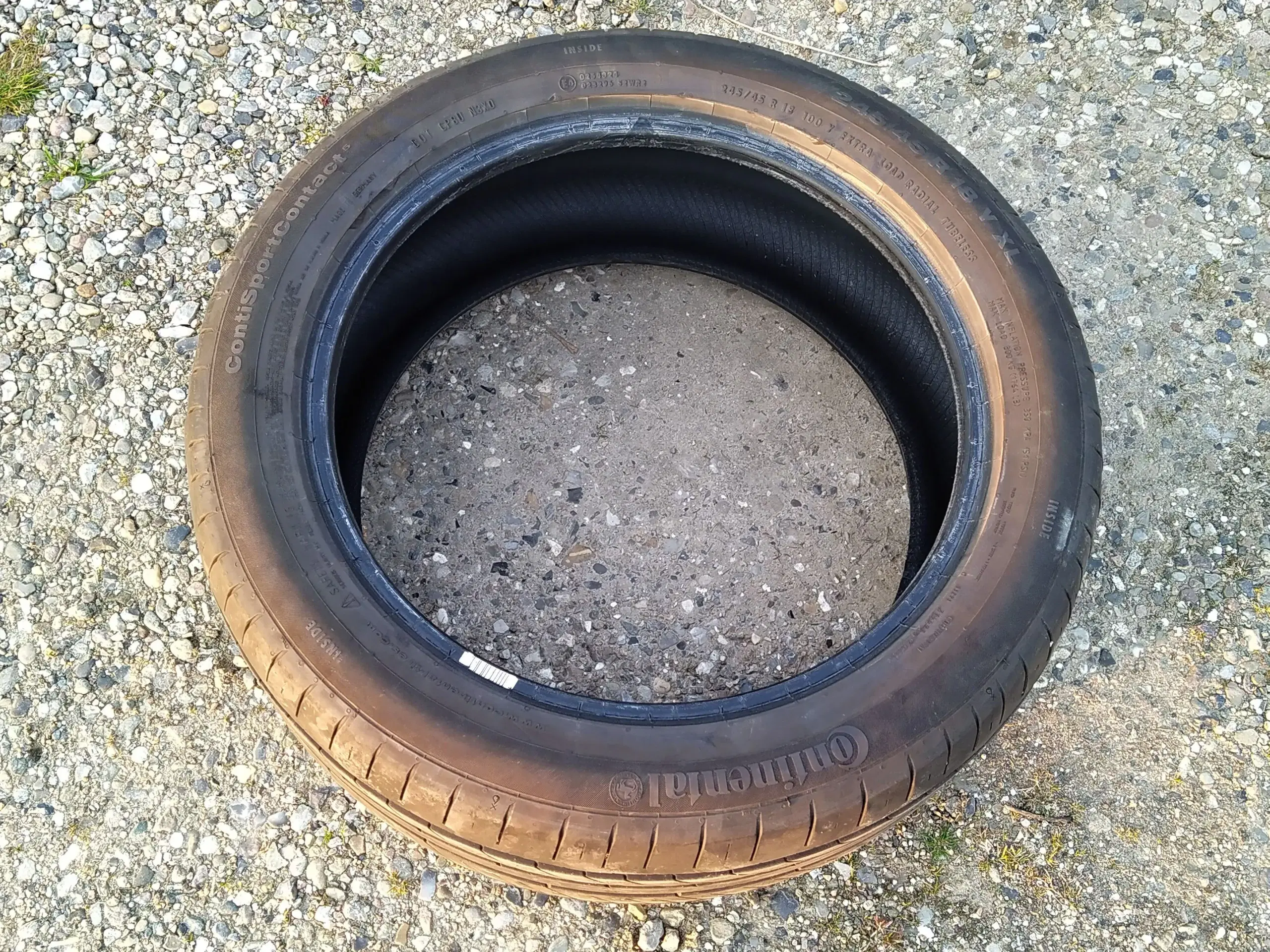 Sommerdæk Continental 245/45 R18 V 100 Y