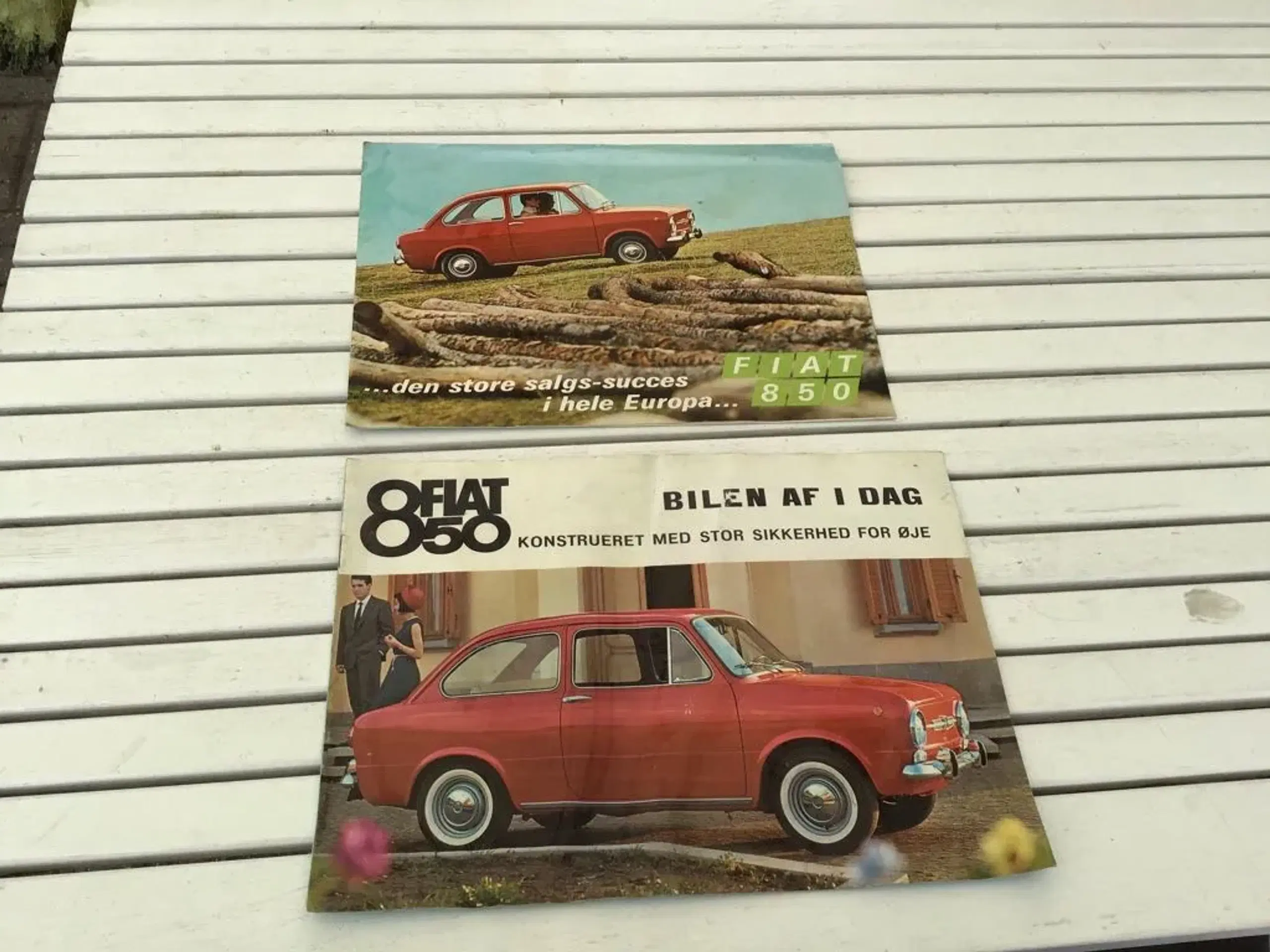 Fiat 850 salgsbrochure