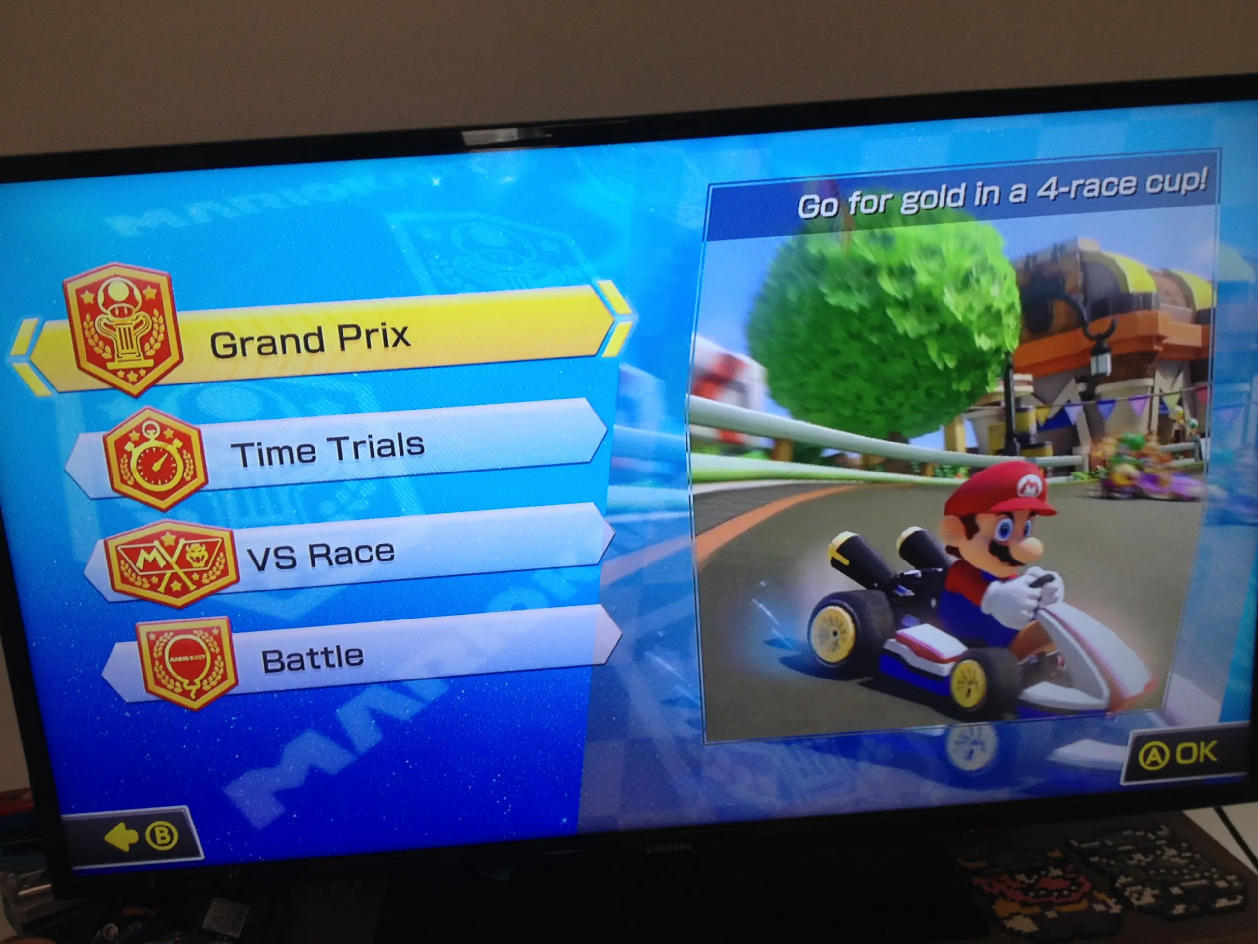 Wii U + 5 Spil Super Mario 3D World Mario Kart