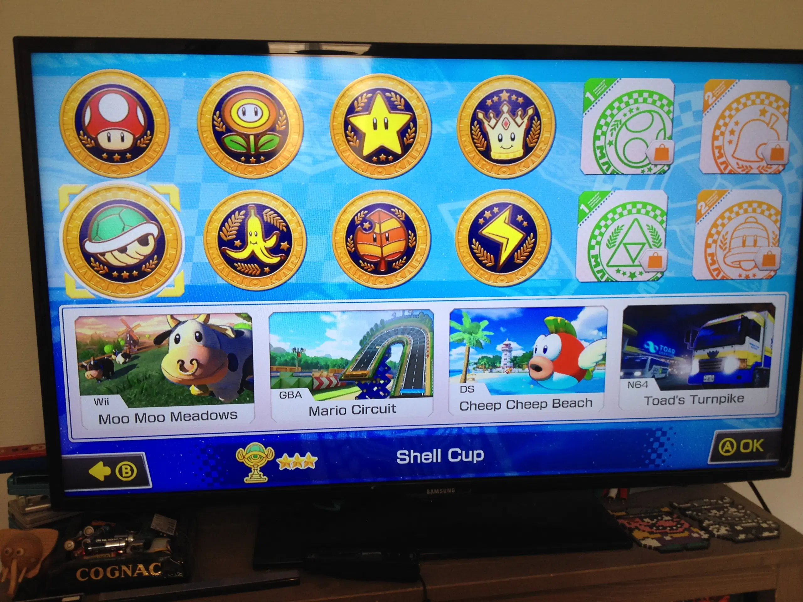 Wii U + 5 Spil Super Mario 3D World Mario Kart