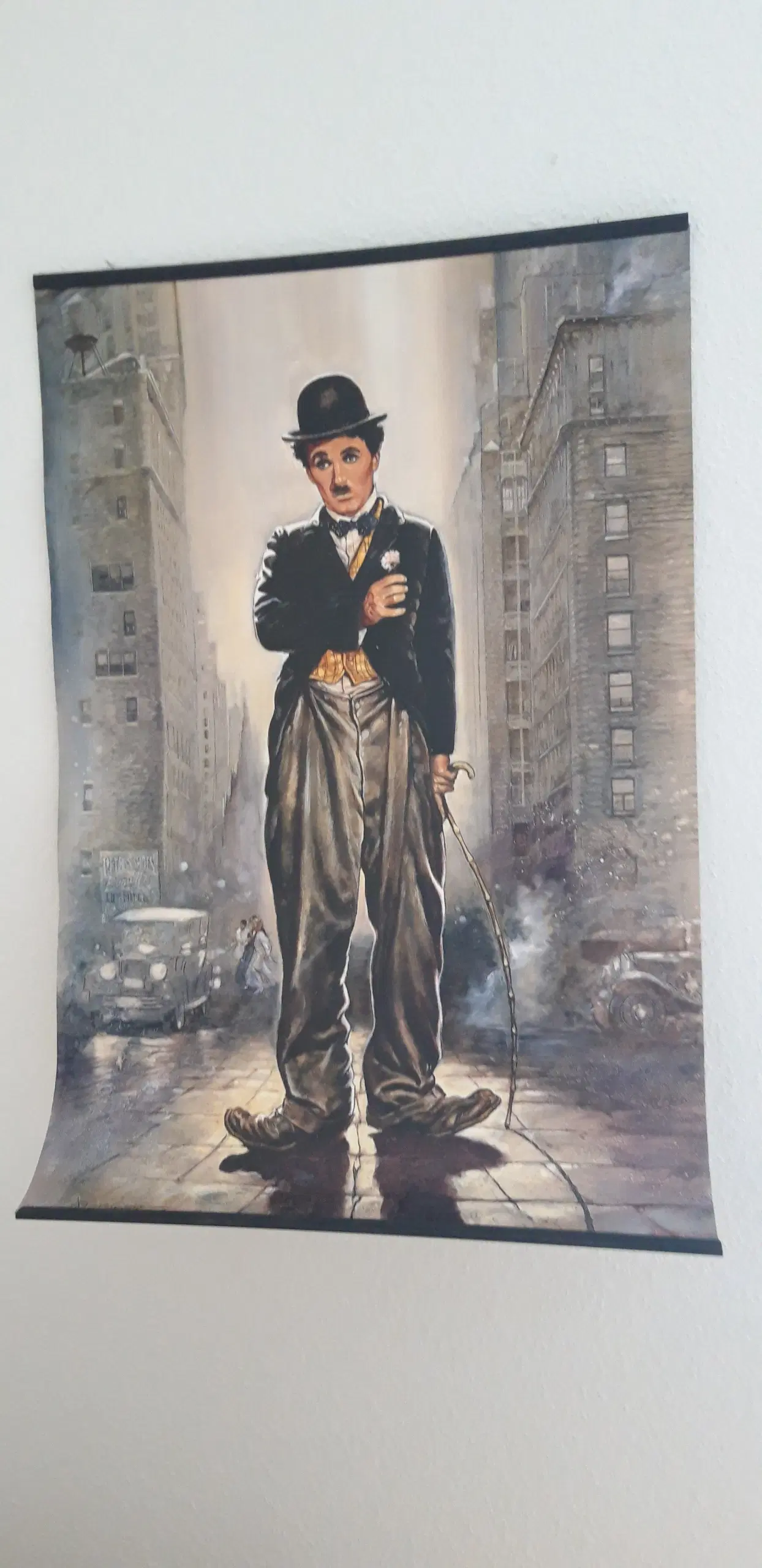 Charlie Chaplin plakat 92 x 62 cm