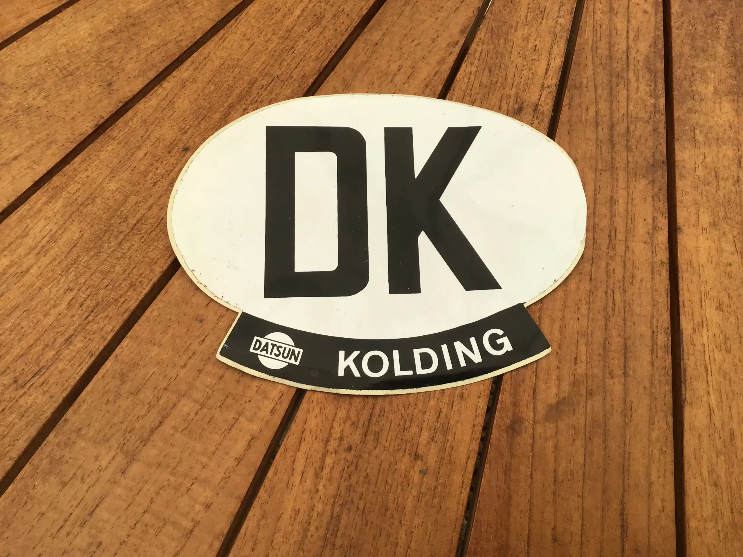 Datsun Kolding dk skilt