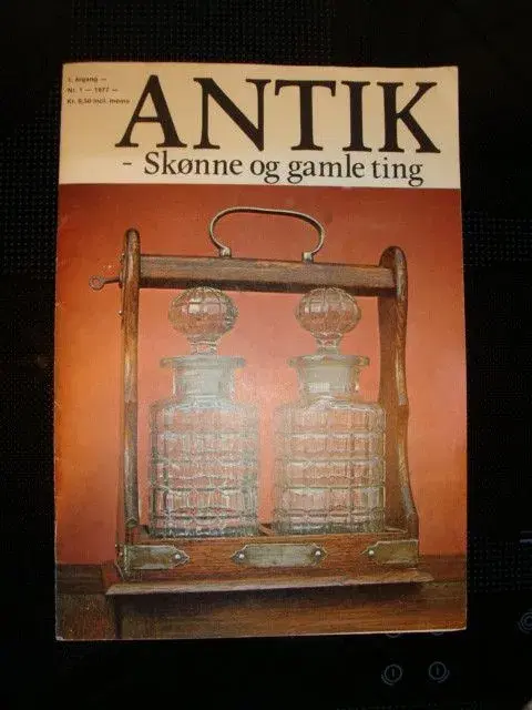 Tidsskriftet Antik nr 1 1977