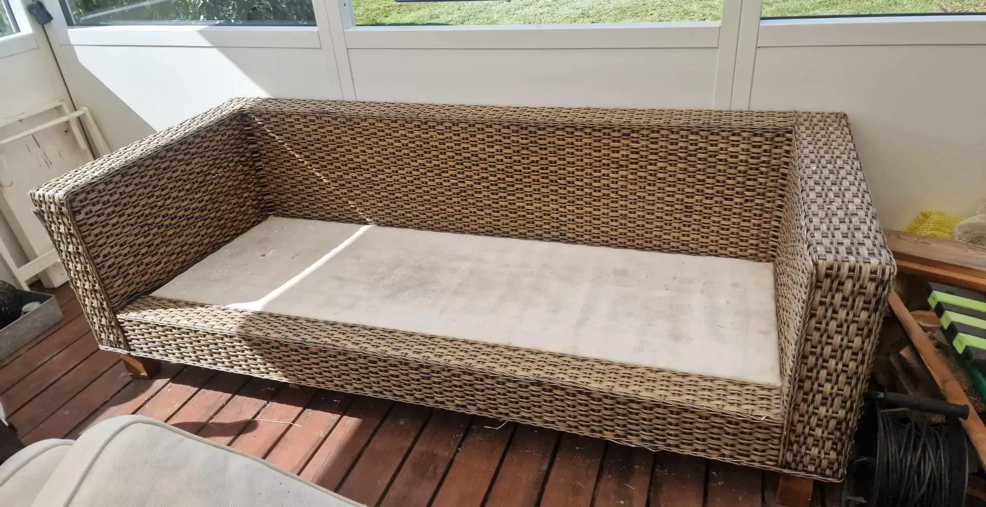 Havesofa 206 cm lang