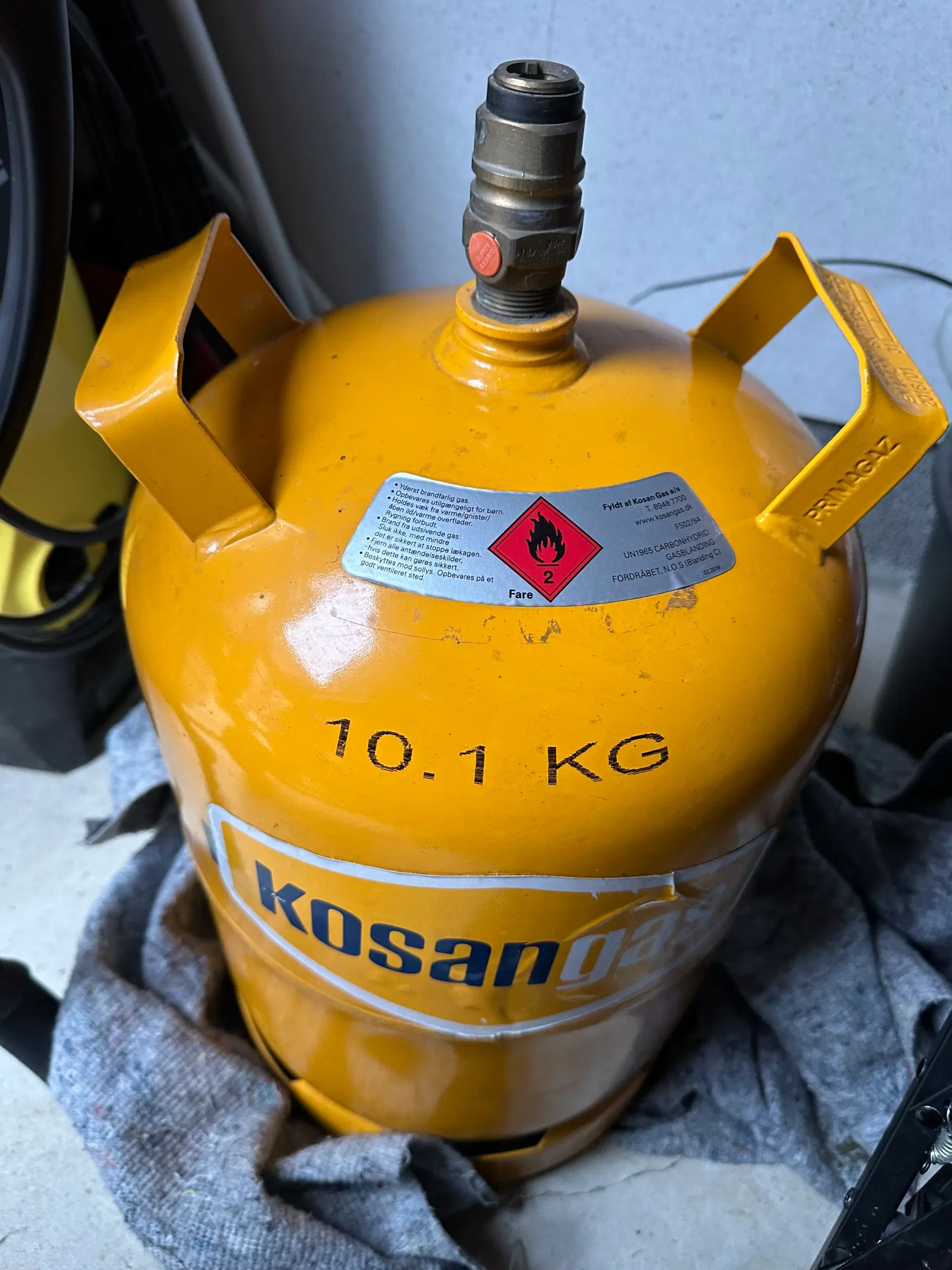 KOSANGAS Metalflaske med gas⛽️