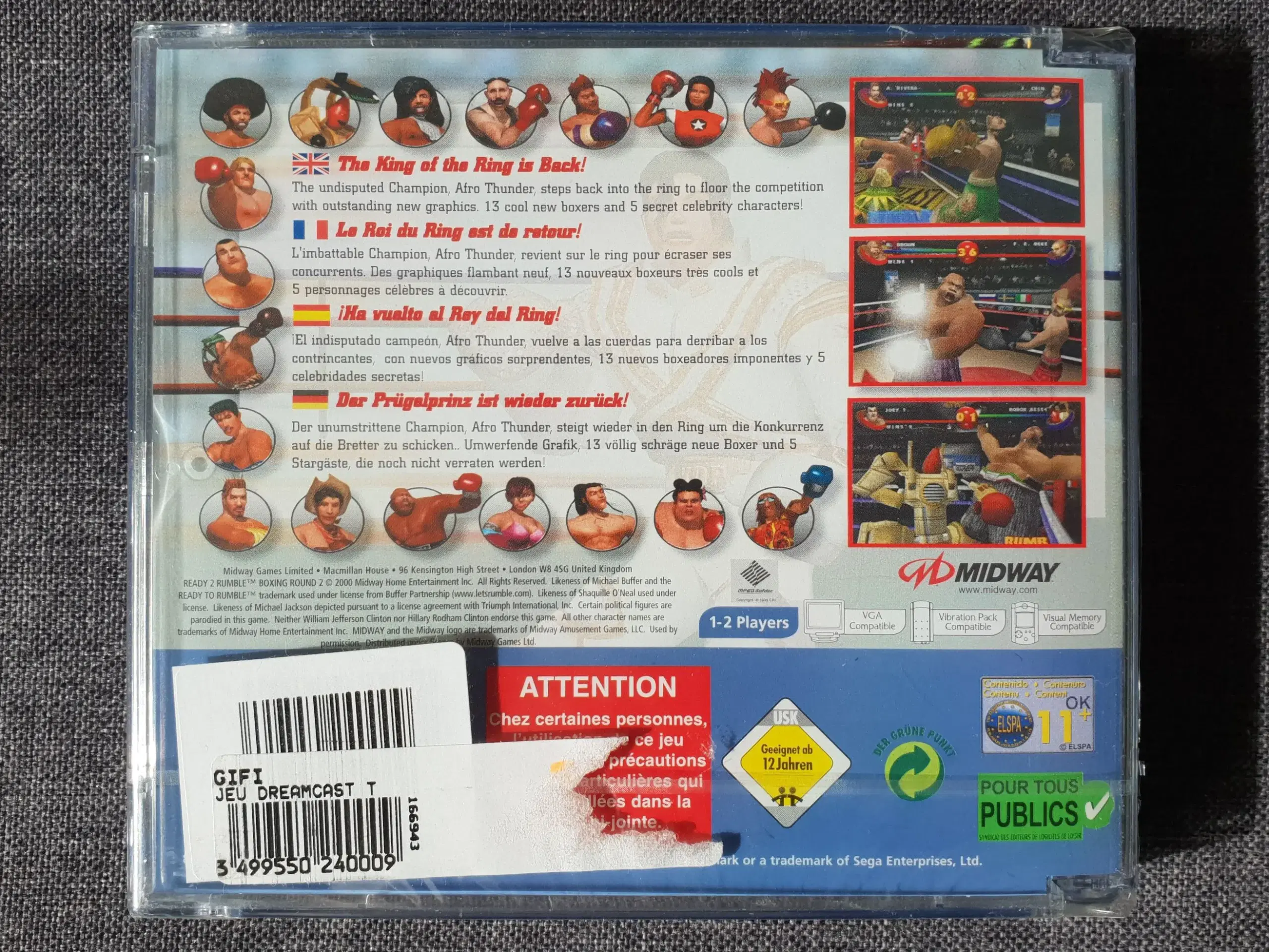 Ready 2 Rumble Boxing Round 2 (Sealed)