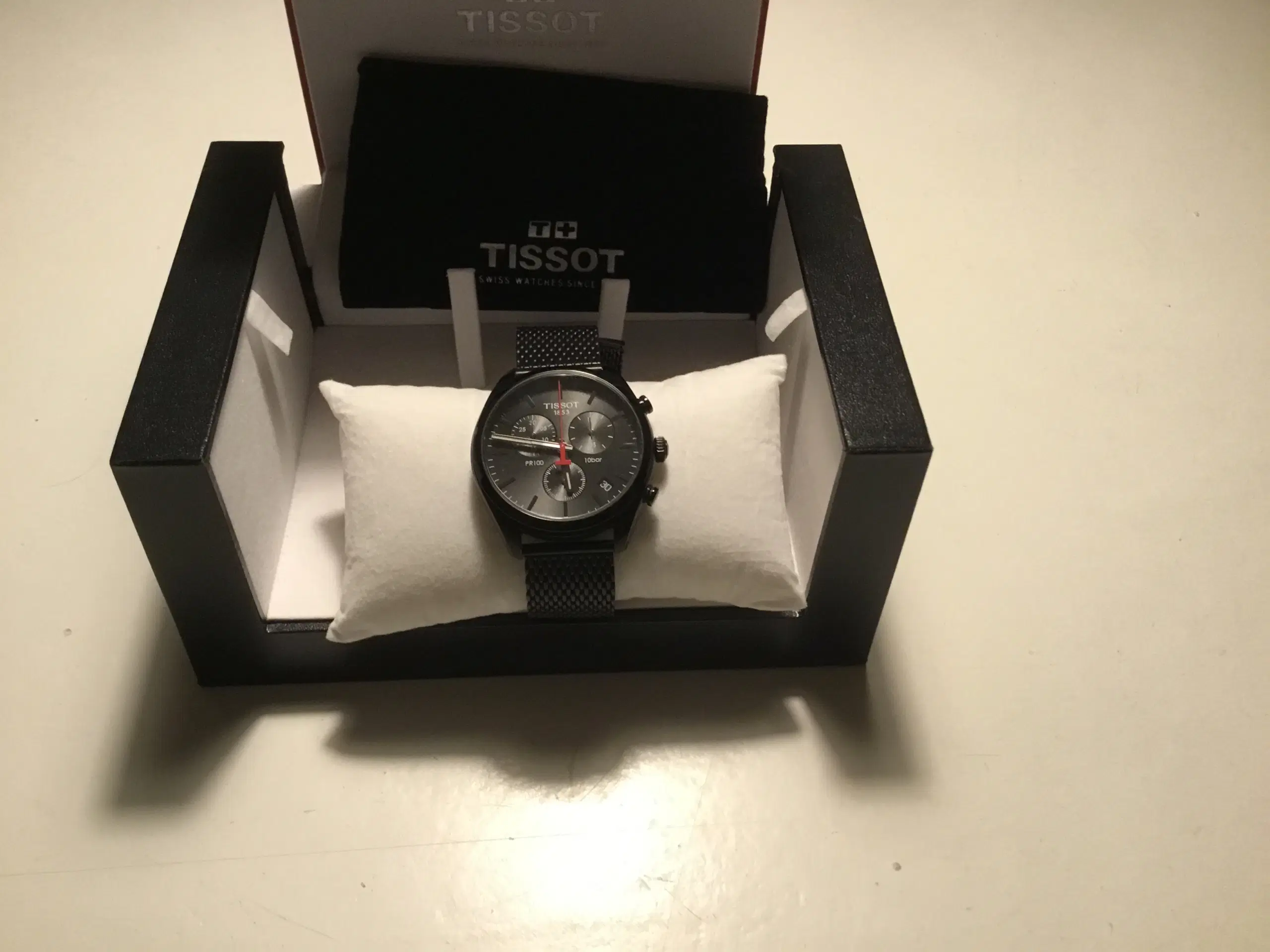 tissot pr 100 chronograf sort