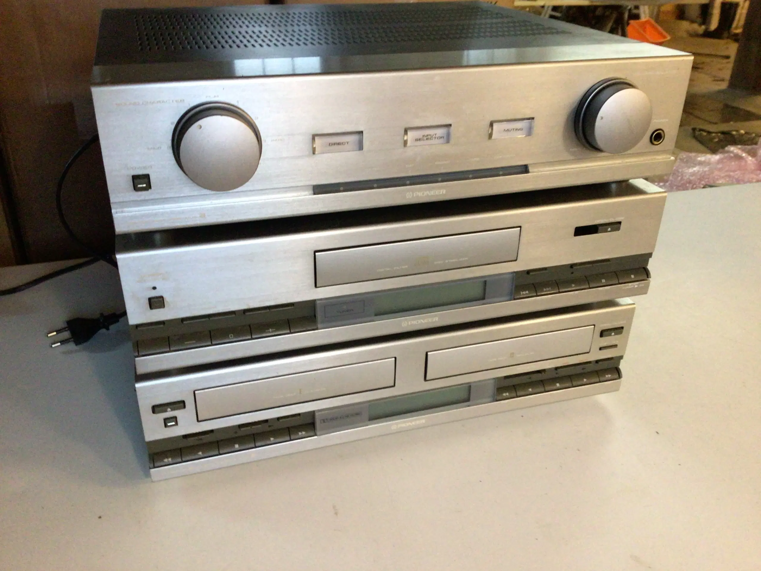 Stereoanlæg , Pioneer, A-j7 + FD-J7 - T-J7