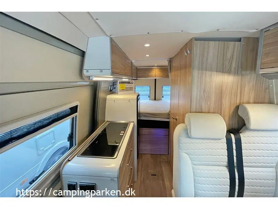 2021 - Hymer Grand Canyon S   Hymer Grand Canyon S byder på køreoplevelse 4 sovepladser under 6 meter