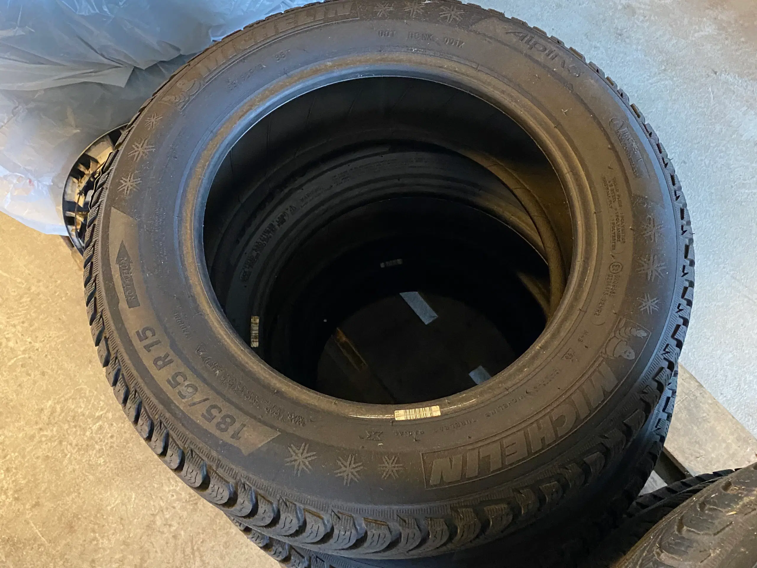 Michelin vinterdæk 185/65 R15