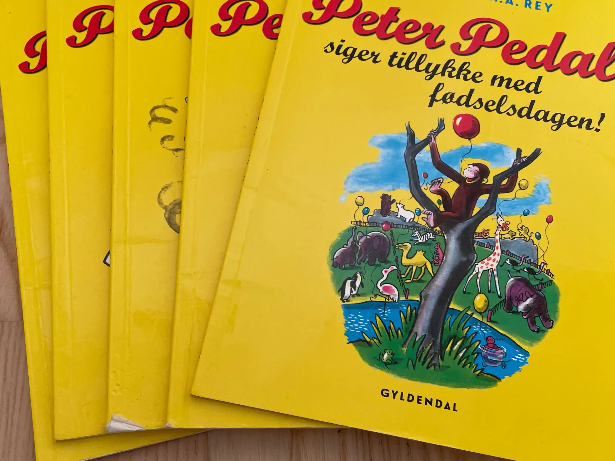 5 Peter Pedal bøger