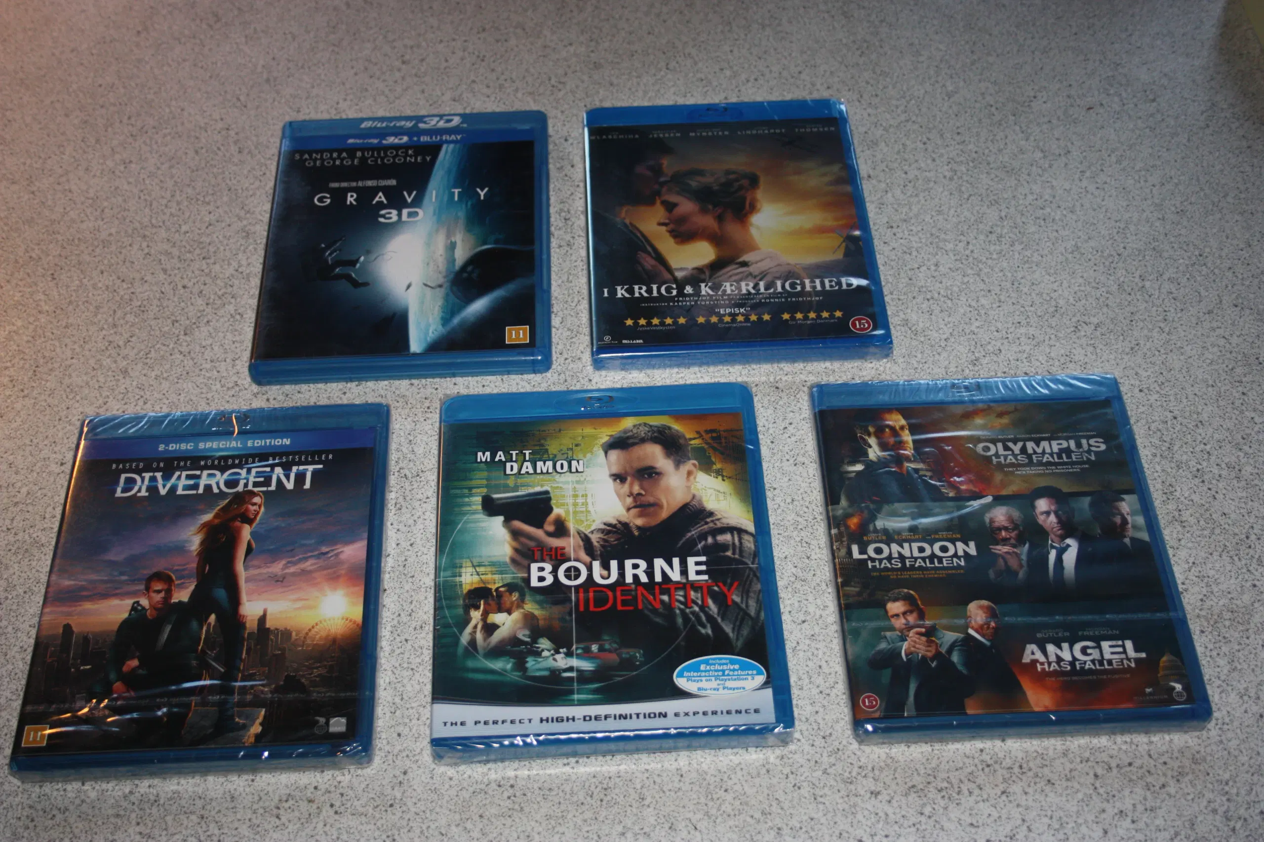 5 x Blu Ray