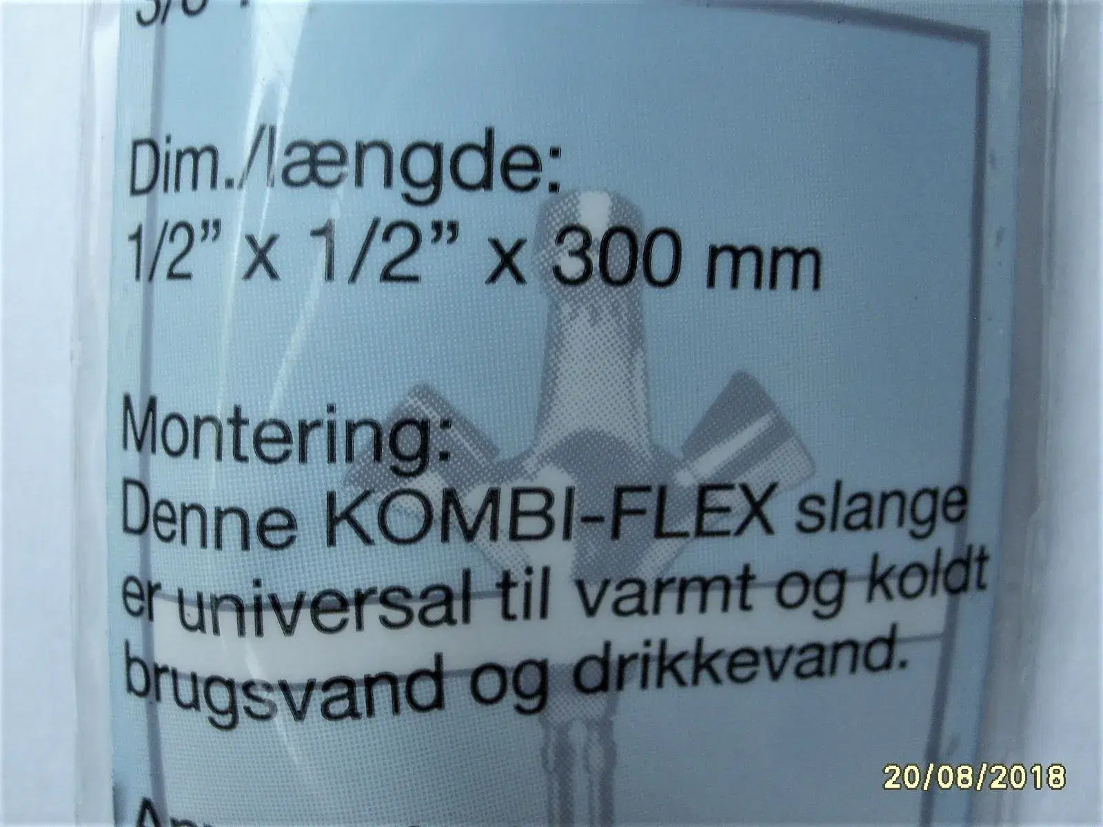 KOMBI Flex Slange system med reduktionsring