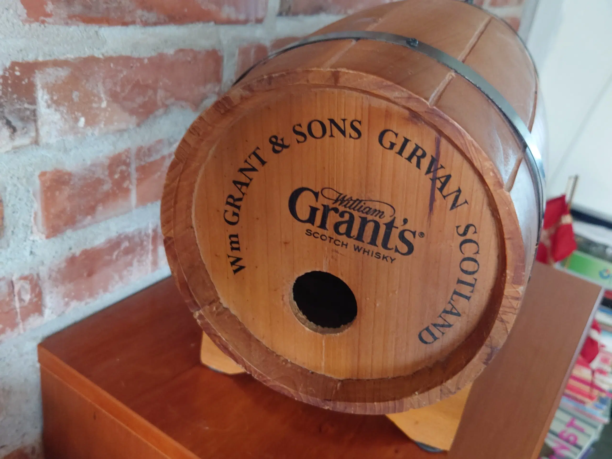 Grant's whisky tønde