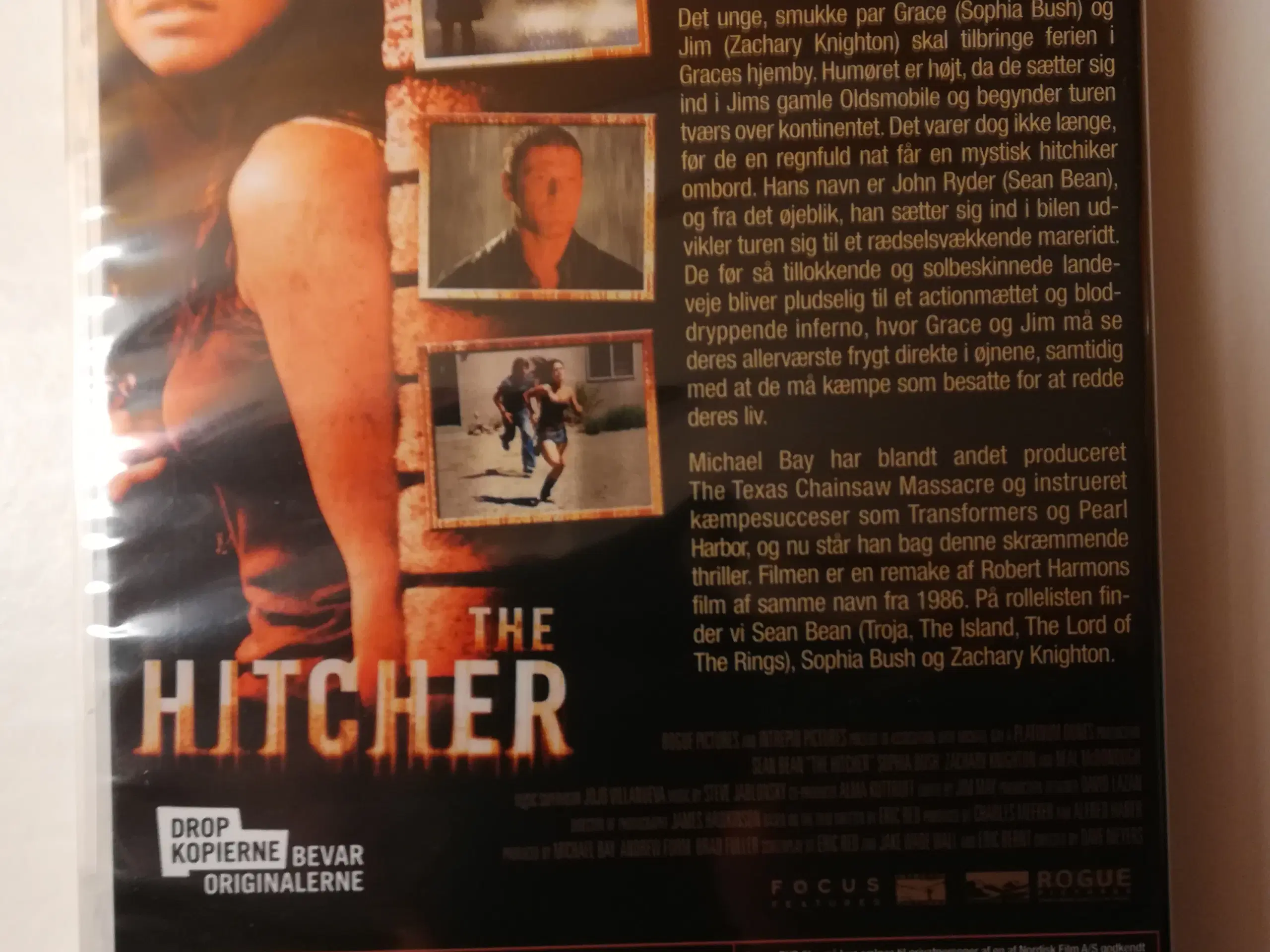 THE HITCHER - film fra 2007 - DVD