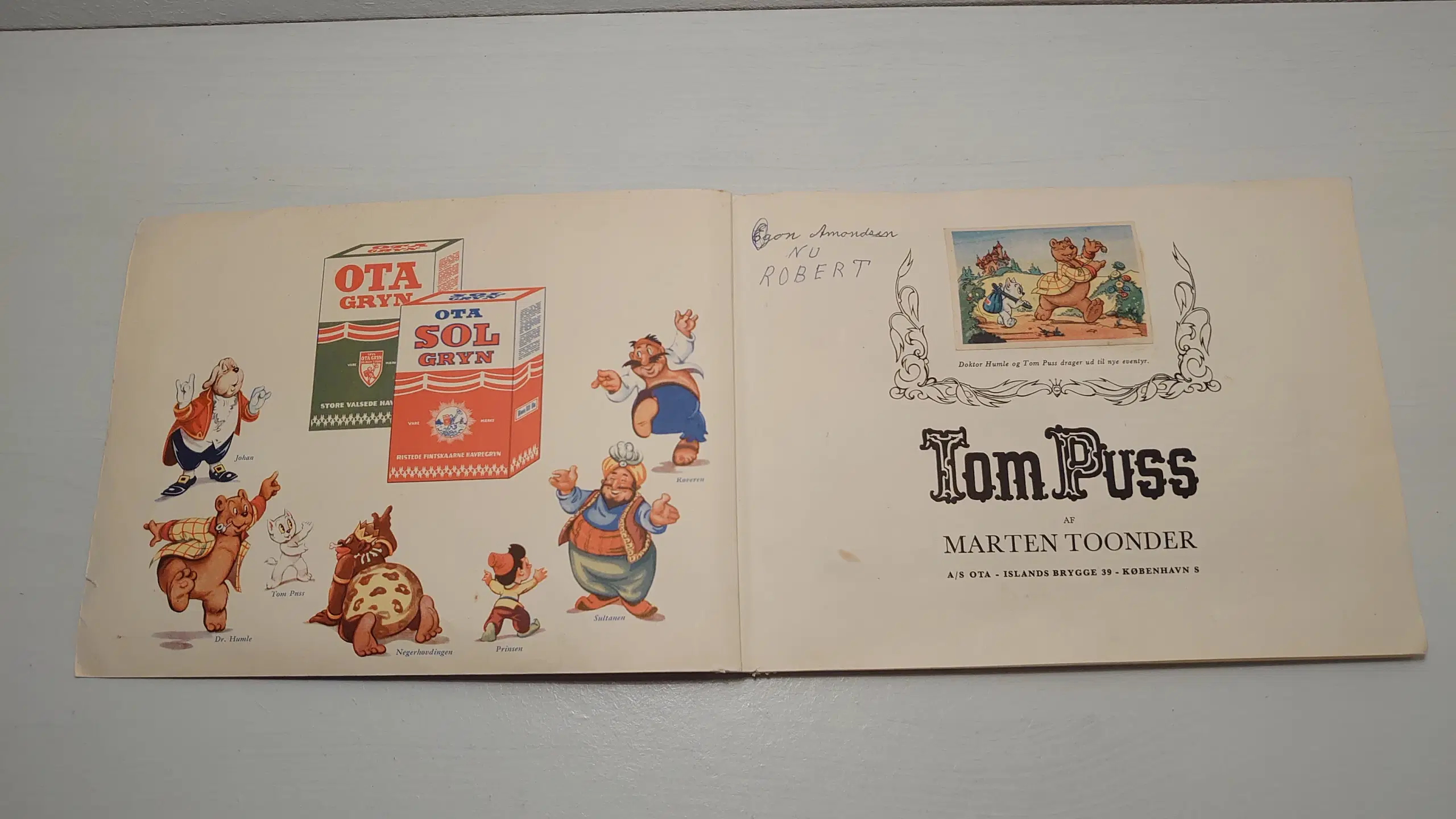 OTA samlealbum: Tom Puss komplet 1952