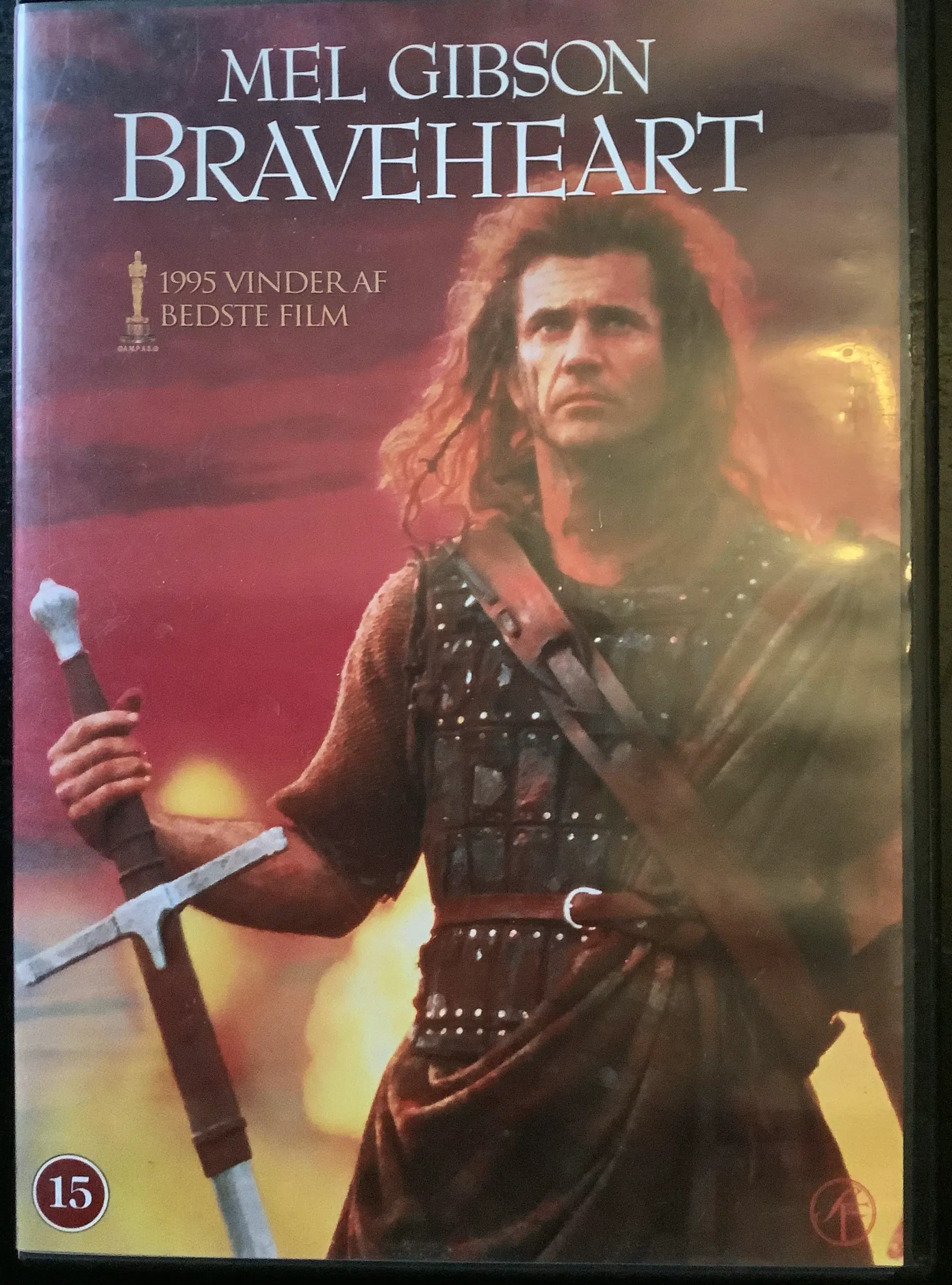 Braveheart DVD drama med Mel Gibson