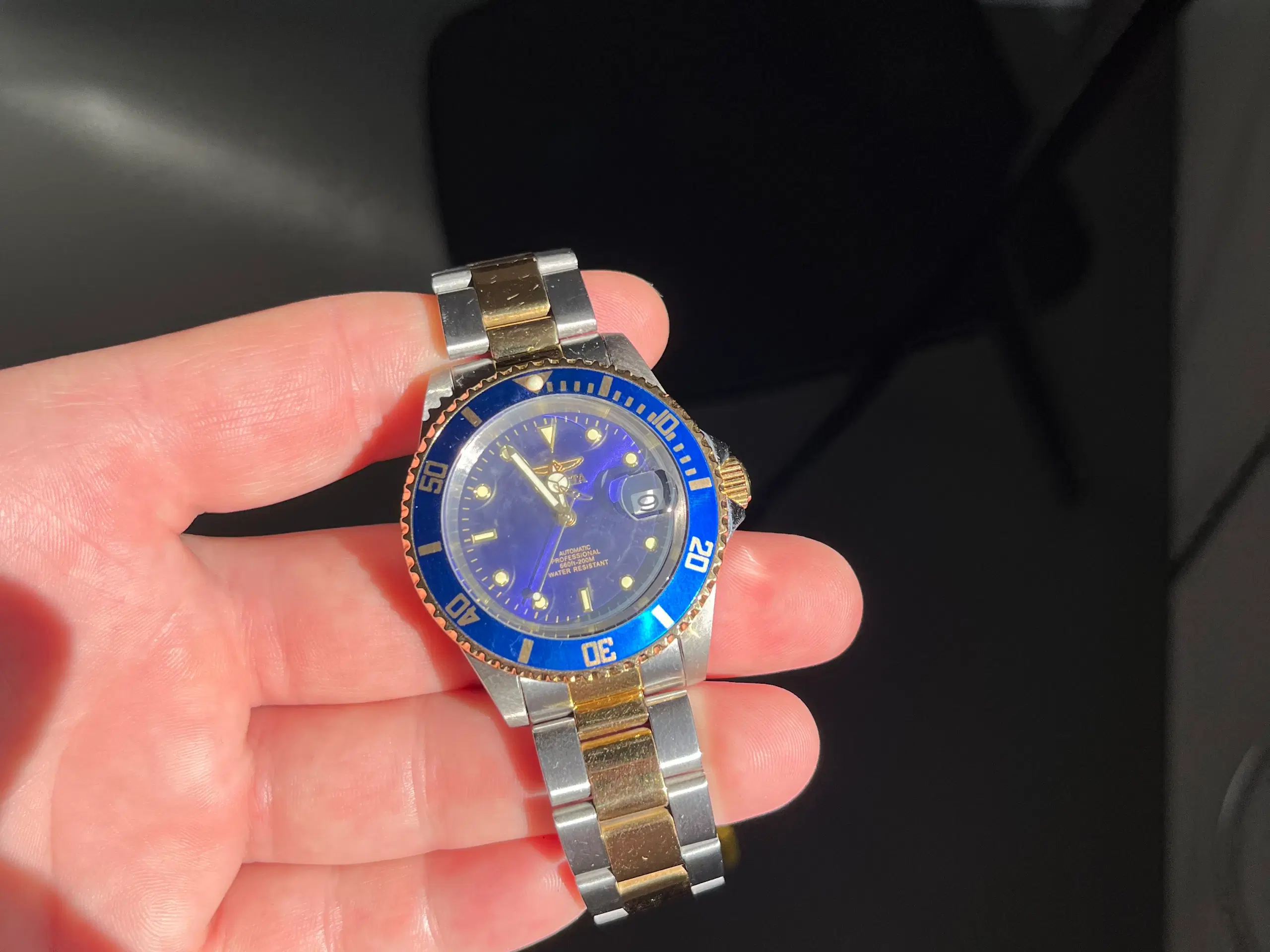 Invicta 8928OB Pro Blå/Guld 40mm