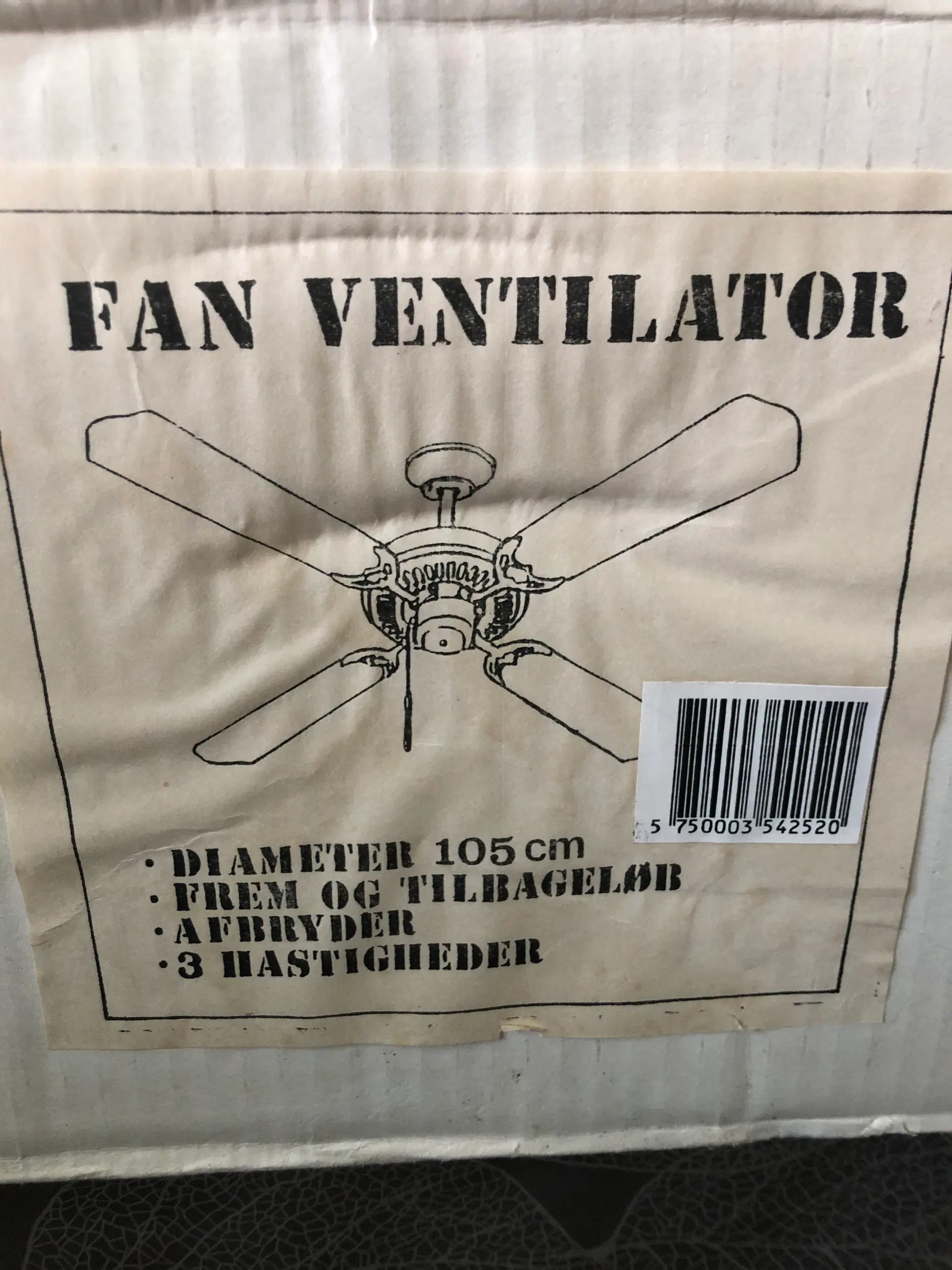 Fan ventilator