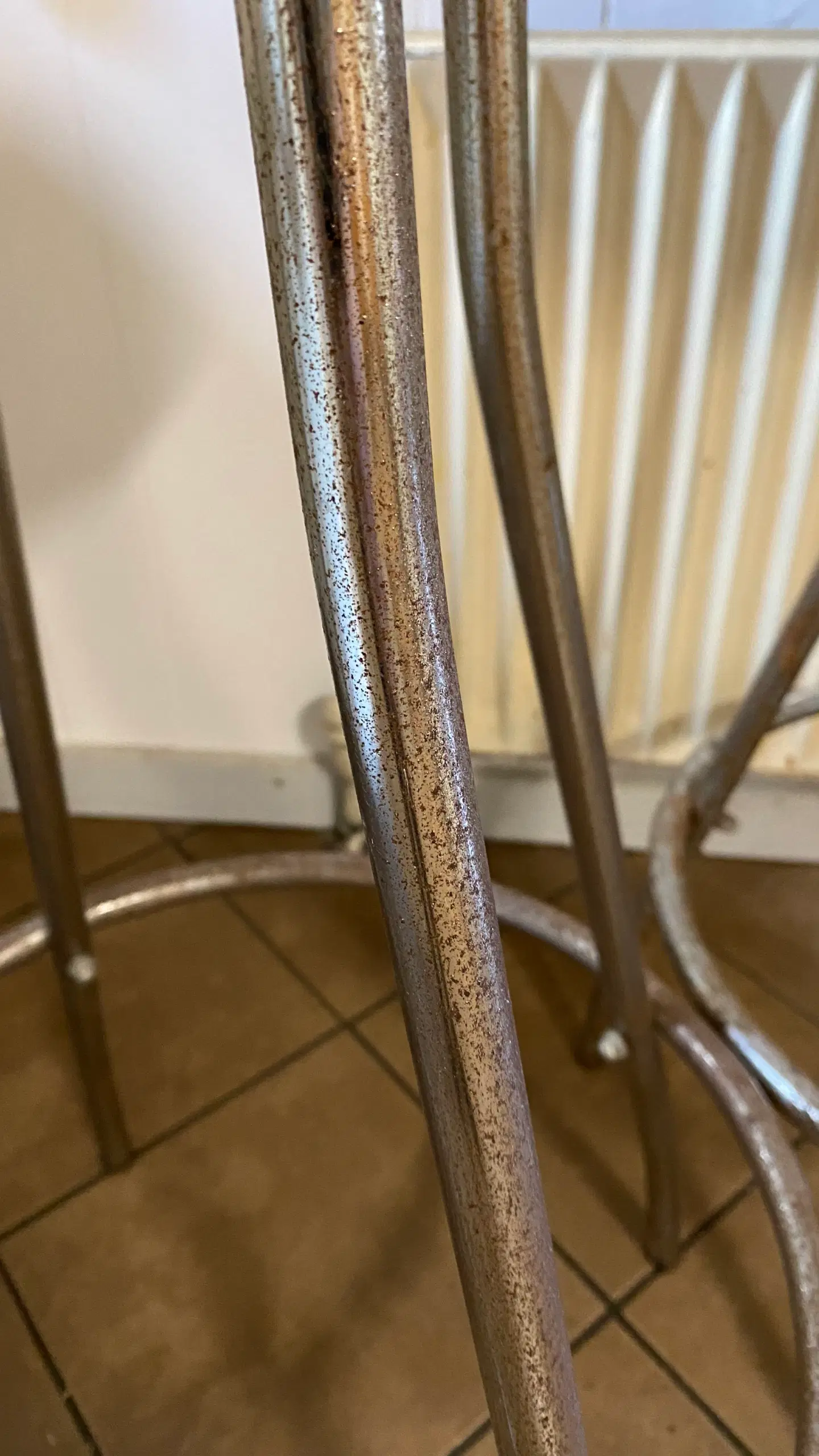 Bar stole med patina 4 stk