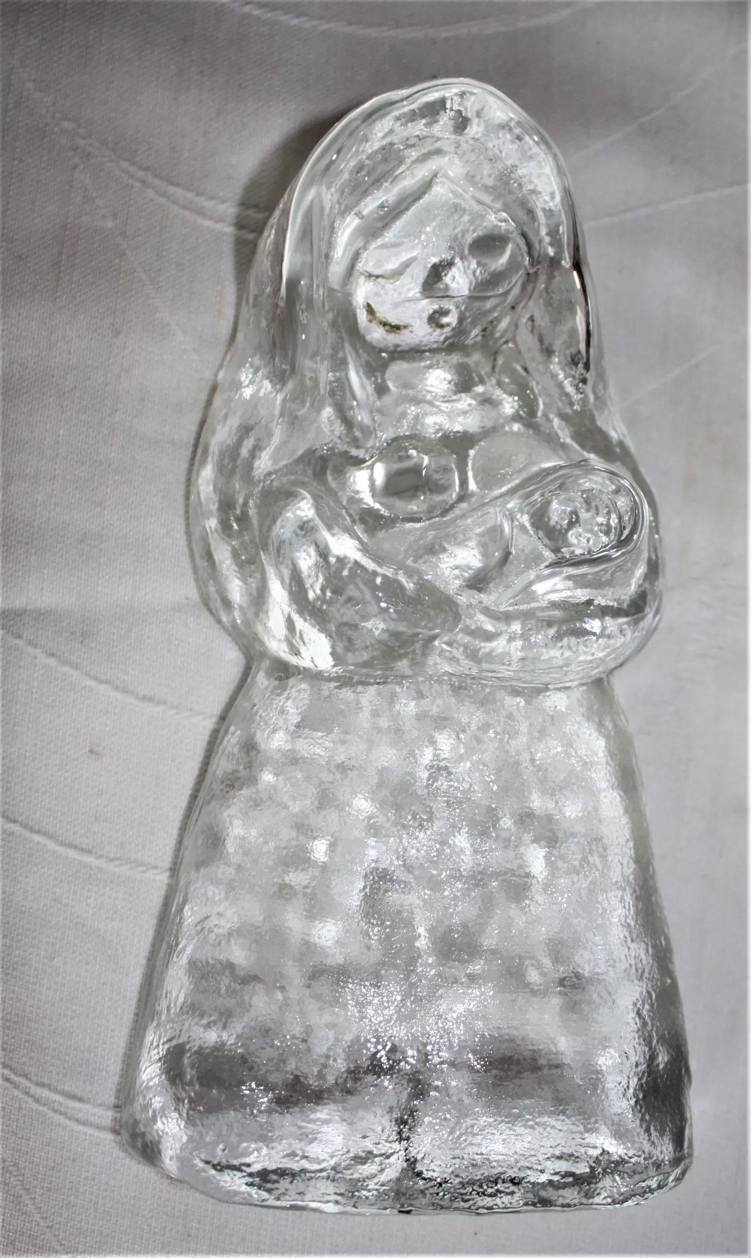 Skulptur af glas