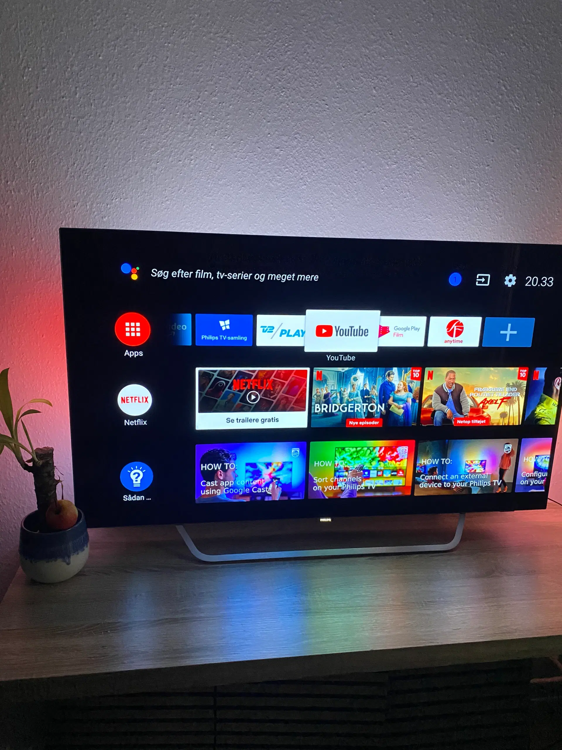 Philips OLED 55” UHD 4K Smart TV  sælges