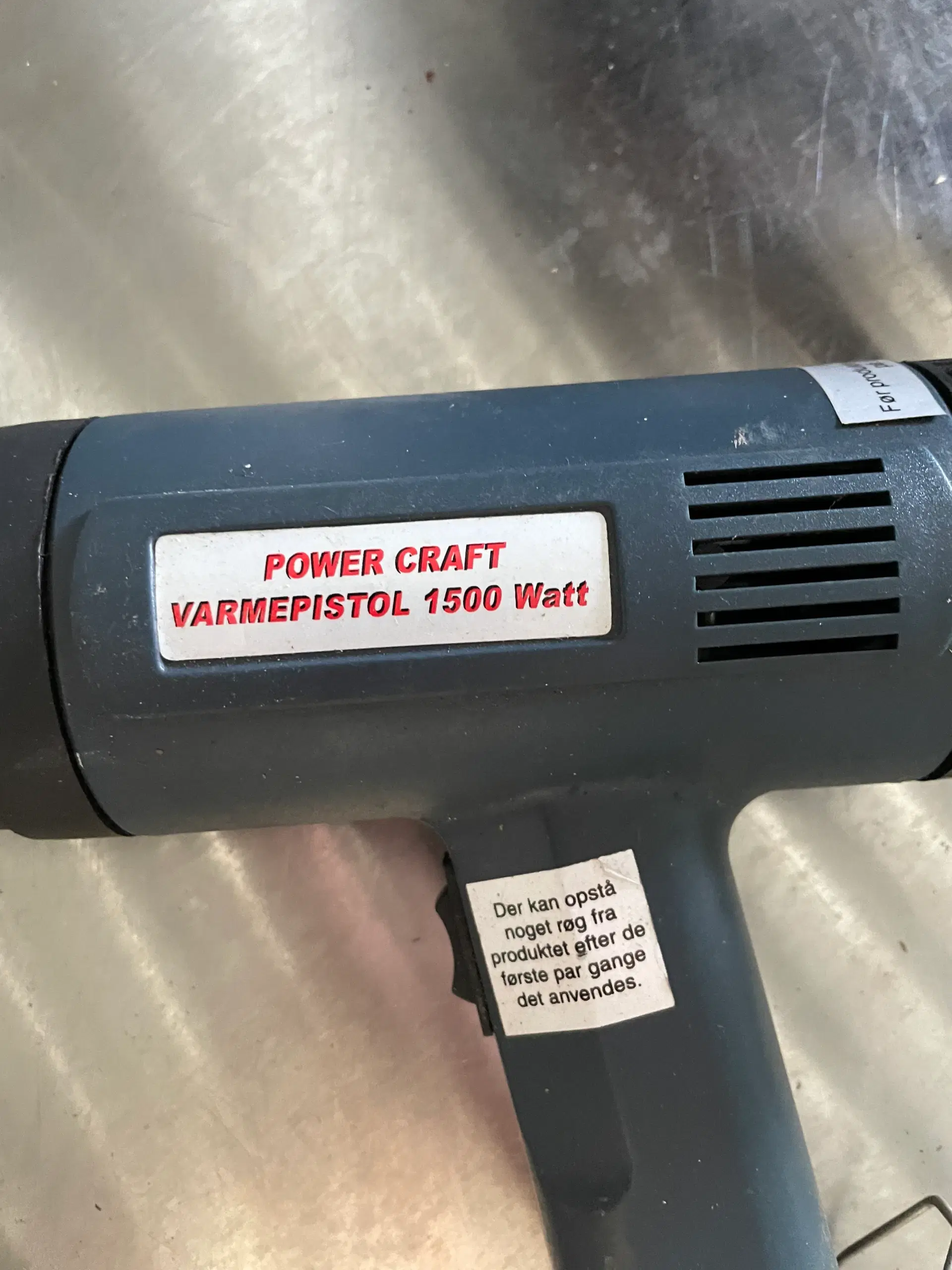 Varmepistol Power Craft 1500watt rigtig god