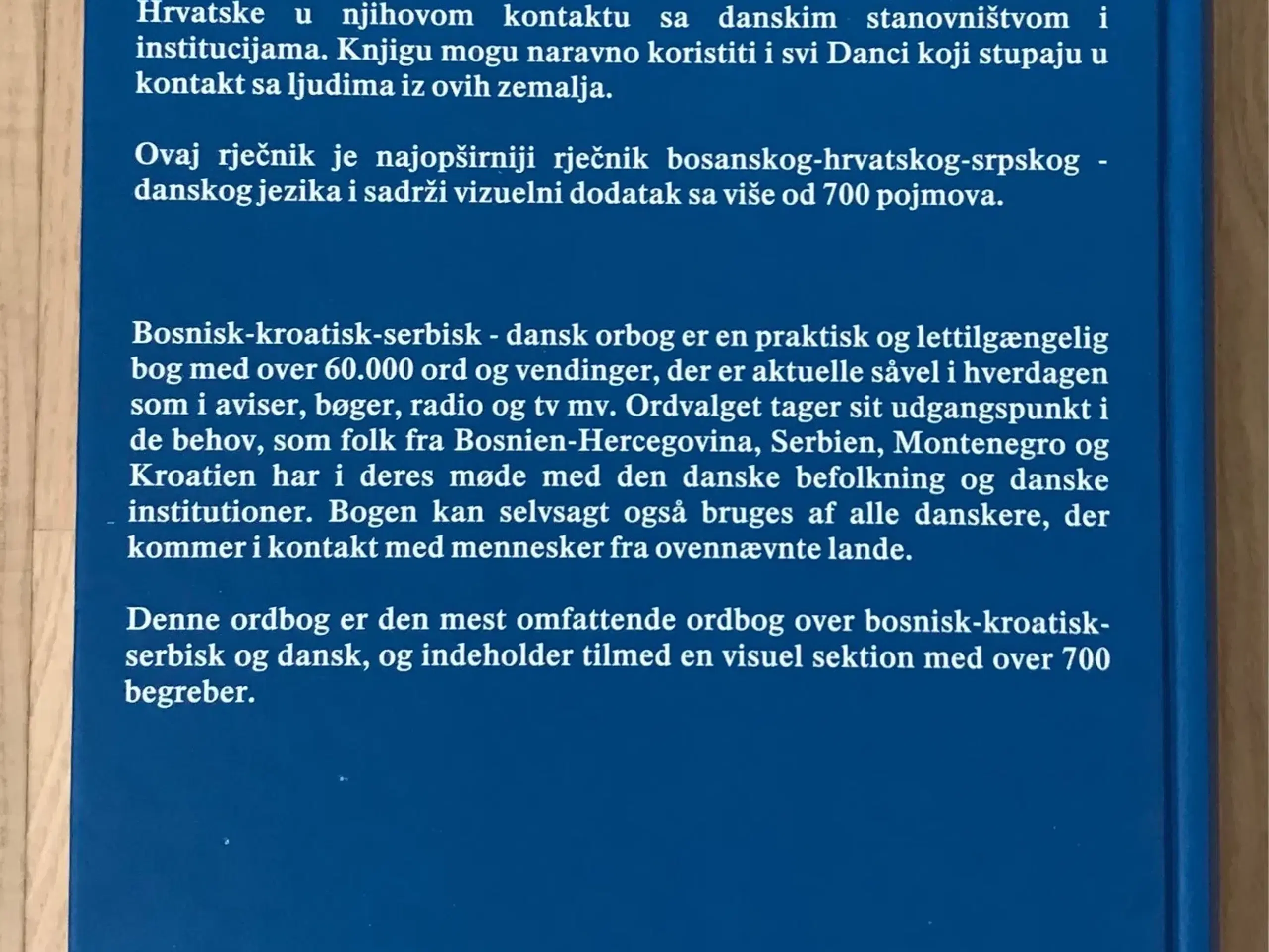 Dansk - Bosnisk/Kroatisk/Serbisk ordbøger