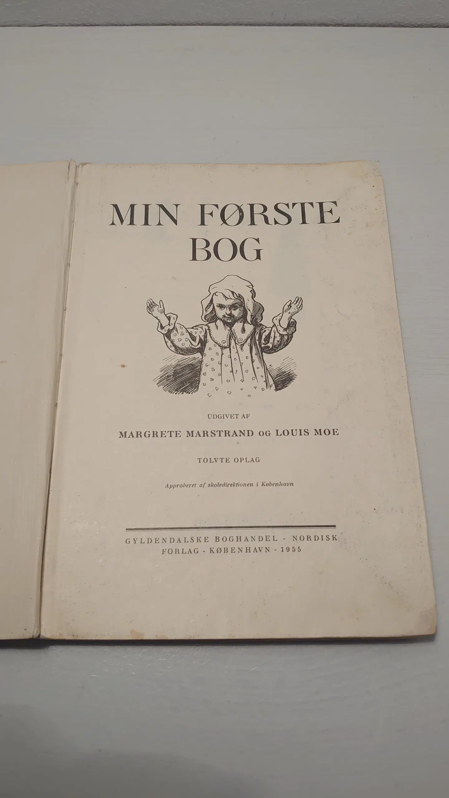 Margrete Marstrand:Min første bog illLouis Moe