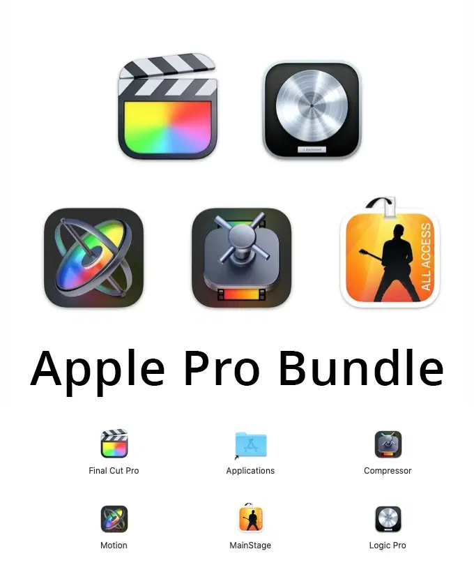 Apple Pro Bundle 2024 (Official)