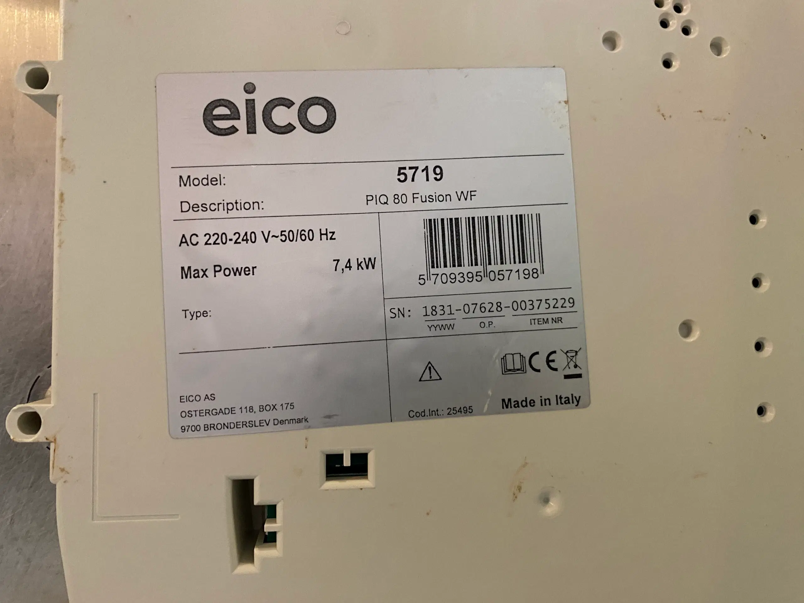 Eico induktionskogeplade (78cm) smarte 4 zoner