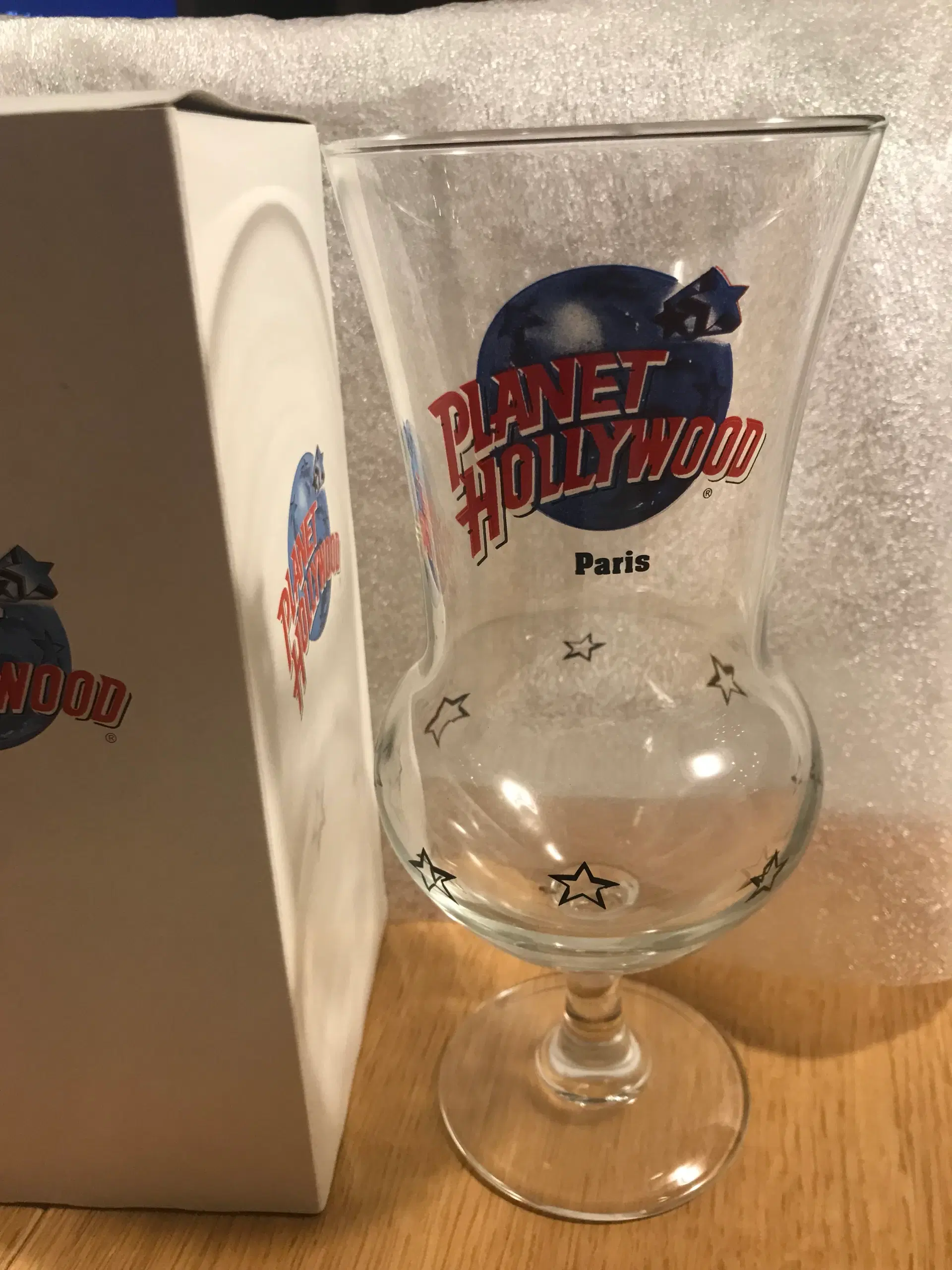 Planet Hollywood Hurricane Cocktail Glas