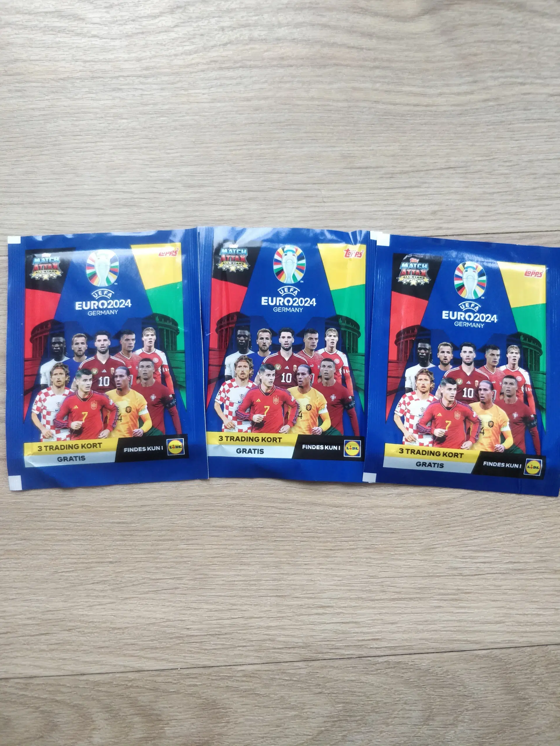 Samlekort Fodbold Match Attax Euro 2024