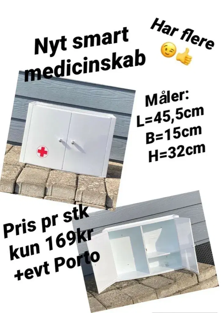 Nyt medicinskab