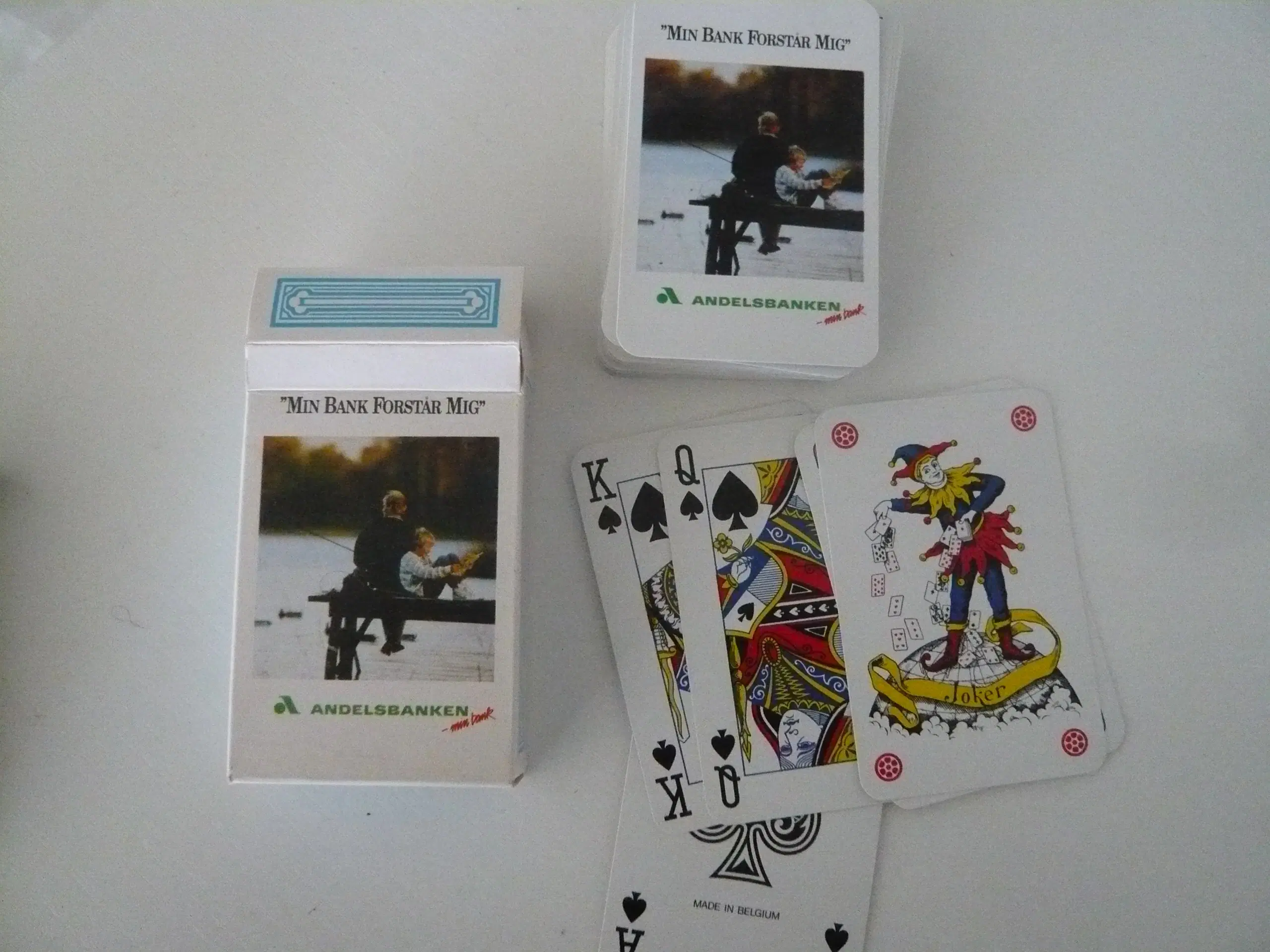 Reklame bridge/poker Spillekort