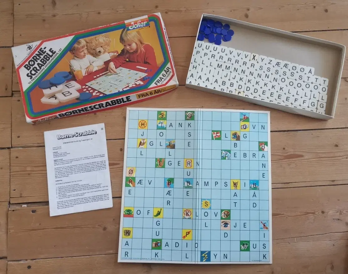 Børne Scrabble Brætspil