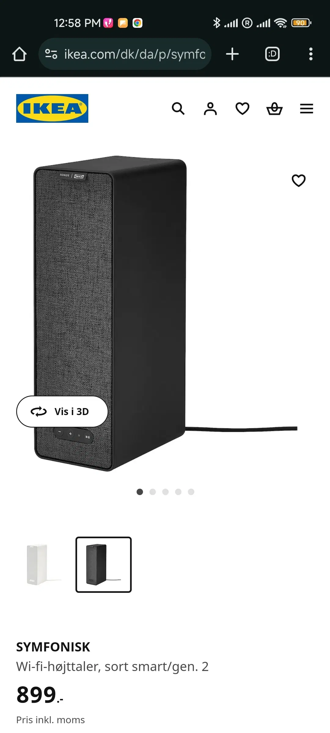 Sonos højtalere ikea