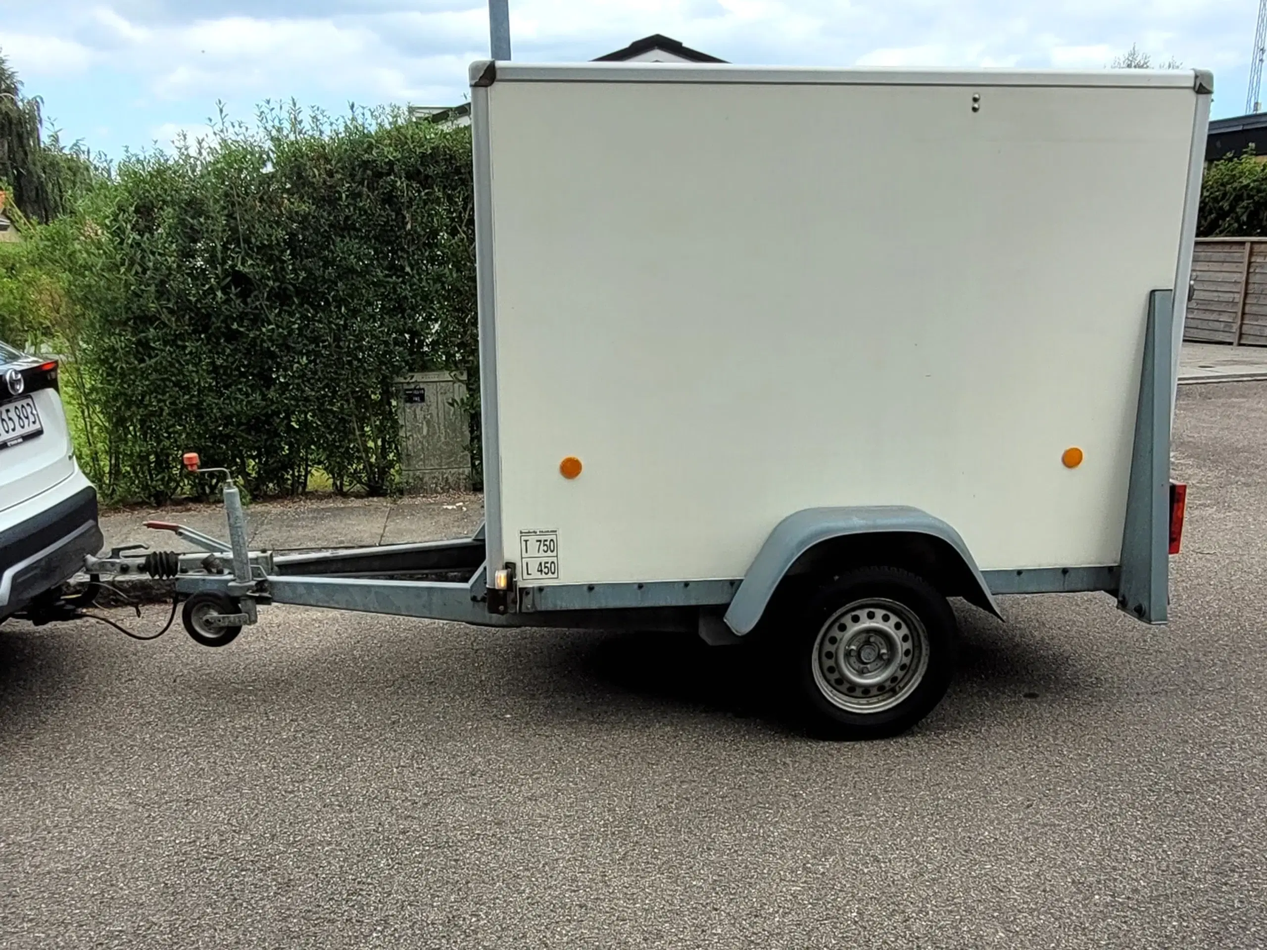 Brenderup Cargo Trailer med bremser og rampe bag