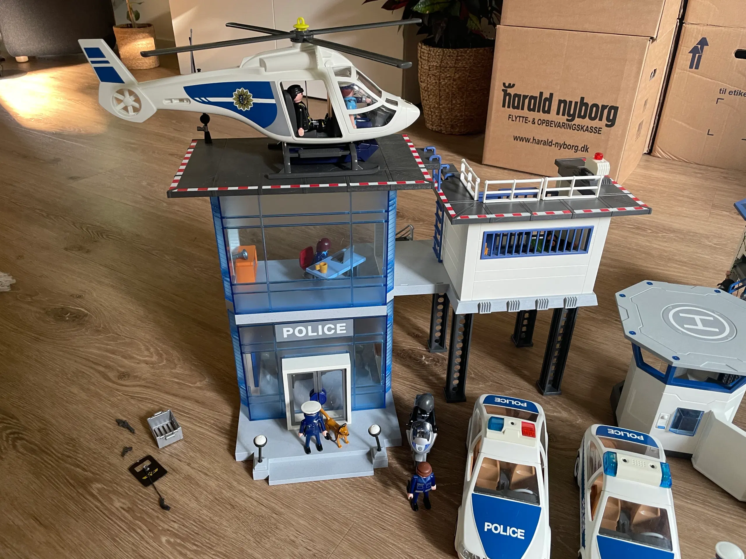 Playmobil politi og bank