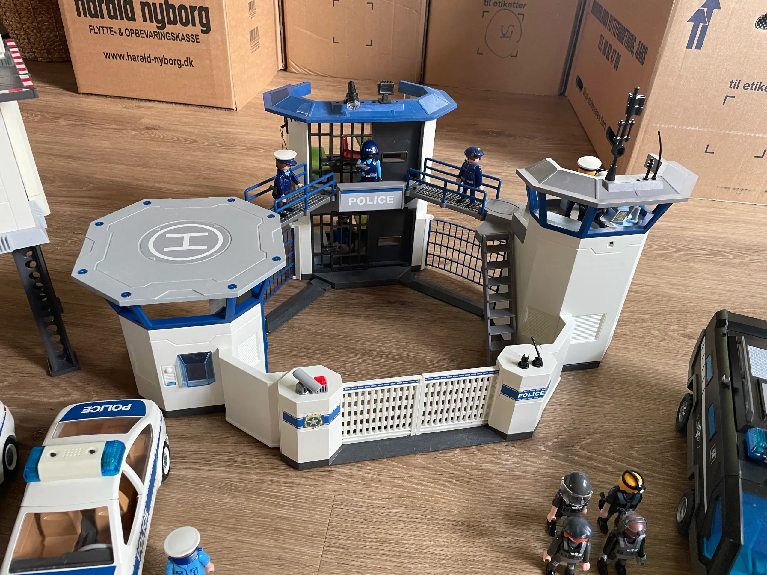 Playmobil politi og bank