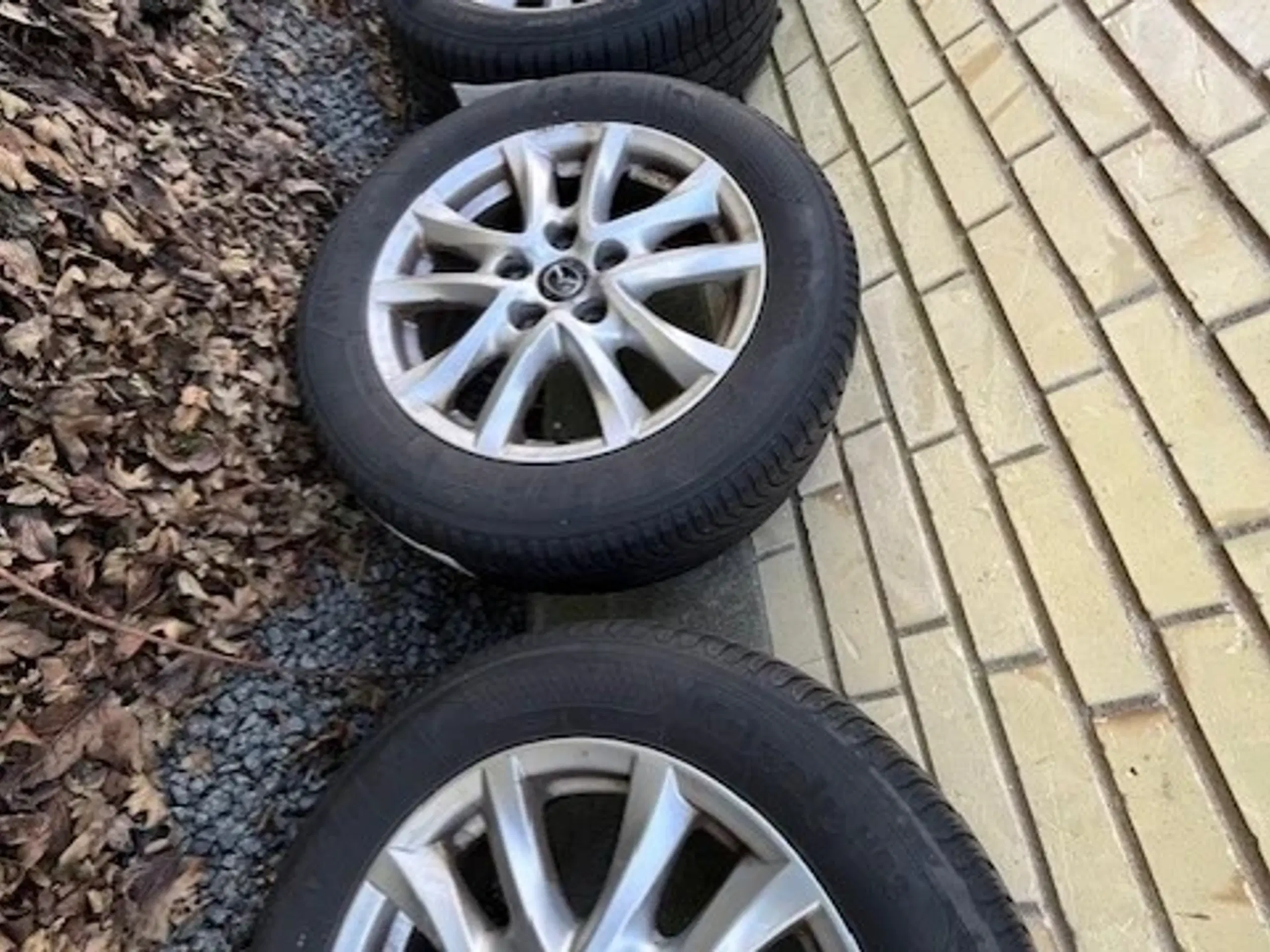 4 x Vinterhjul med alufælger 205/60 R16