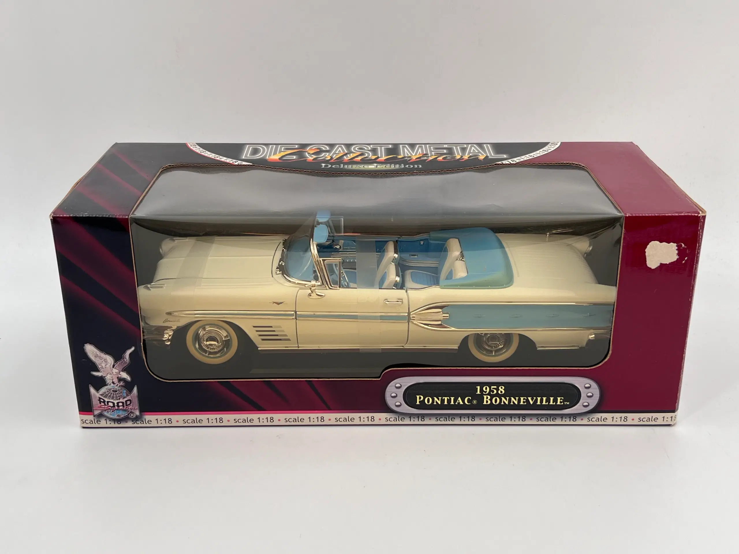 1958 Pontiac Bonneville Convertible 1:18