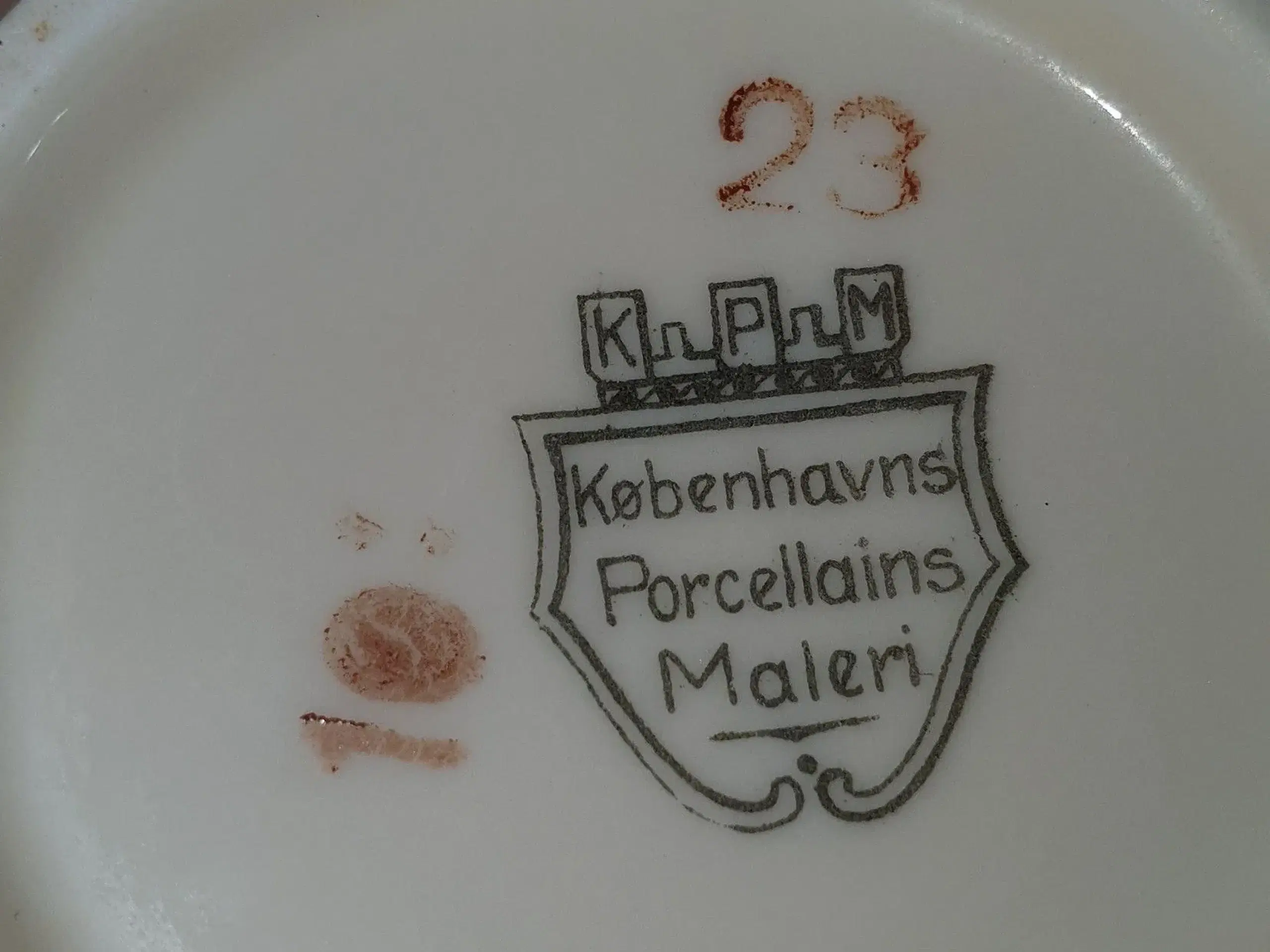 Københavns  porcalains  maleri  kaffe  kande  100