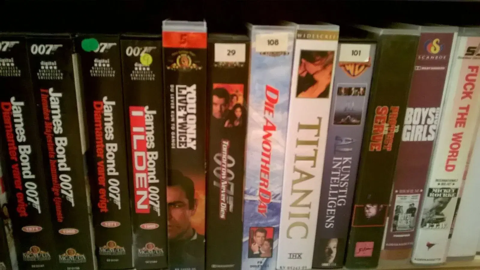 VHS film action / thriller / gys / drama