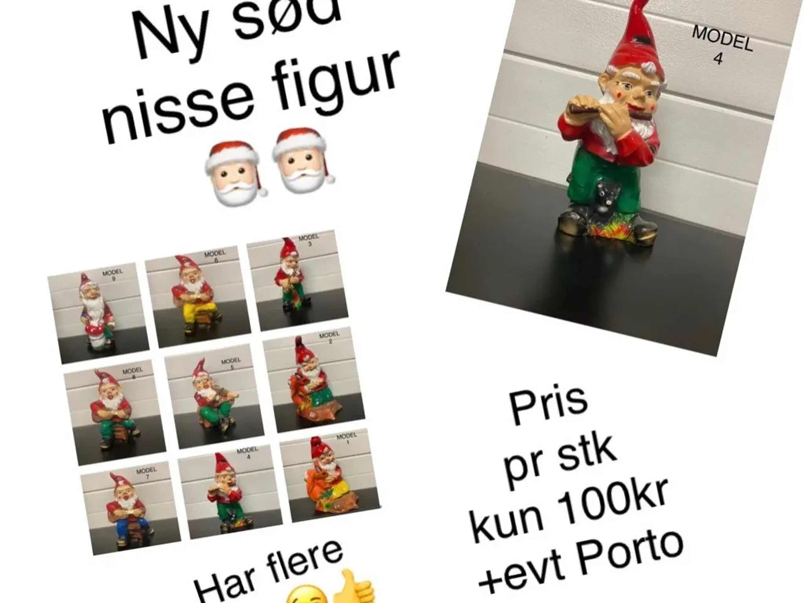 Ny Sød Nisse Figur