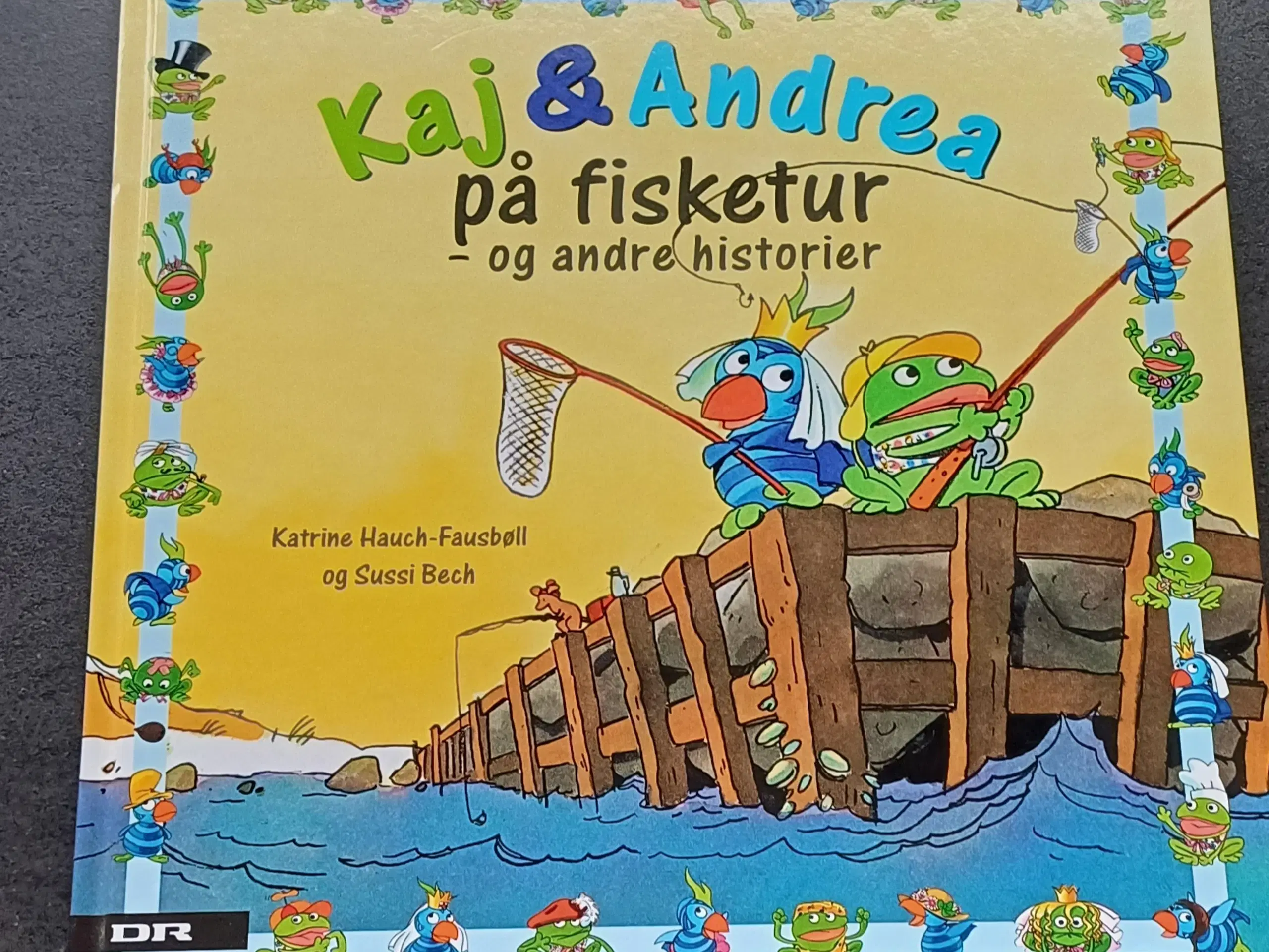 Kaj  Andrea på fisketur, børnebog